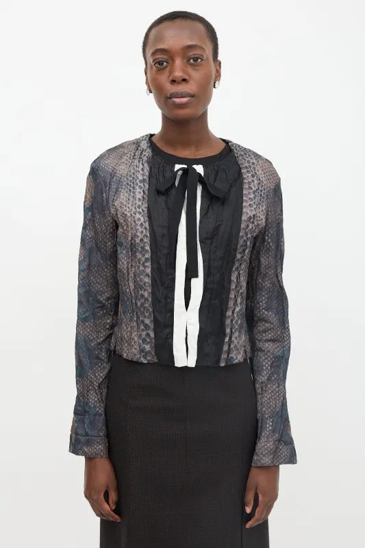 SS 2009 Printed Jacket made by Prada