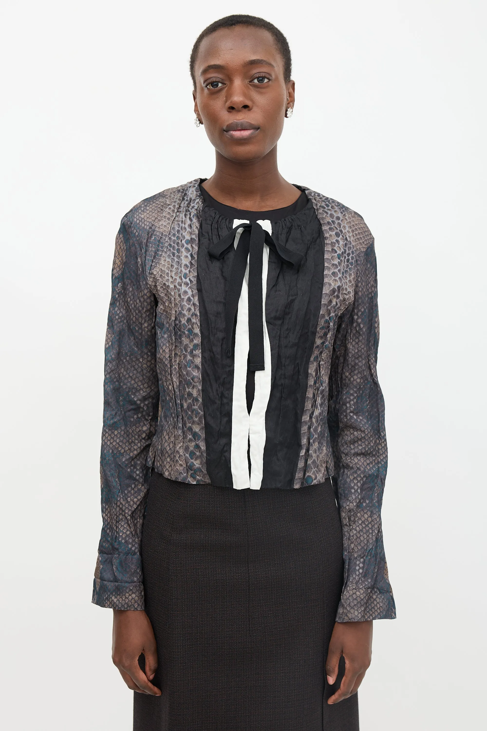 SS 2009 Printed Jacket sold by VSP Consignment