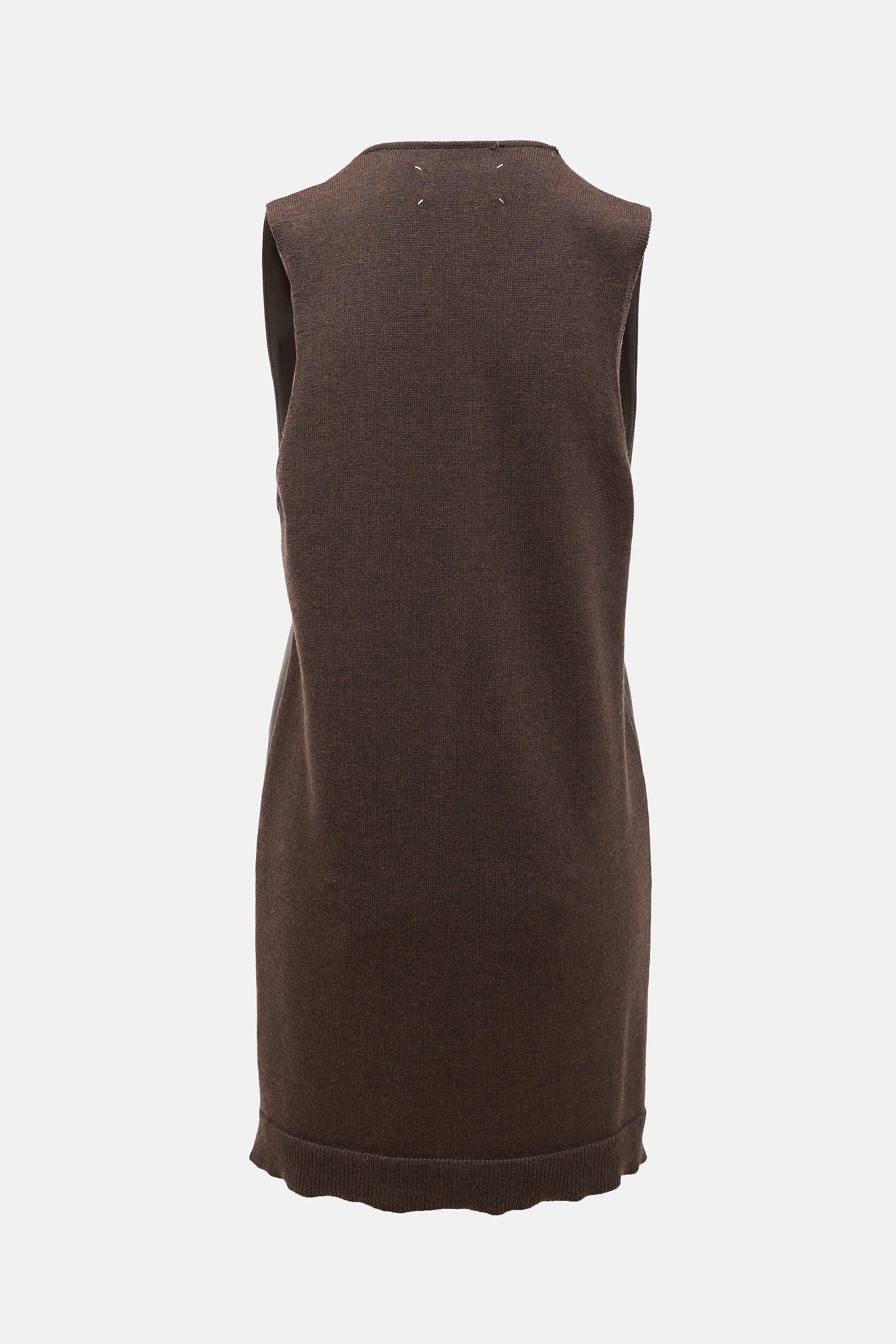 Pre-Fall 2011 Leather & Knit Dress sold by VSP Consignment product image thumbnail 2
