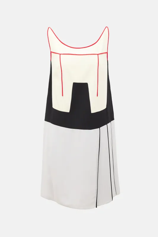SS 2016 Pleated Colourblock Dress sold by VSP Consignment