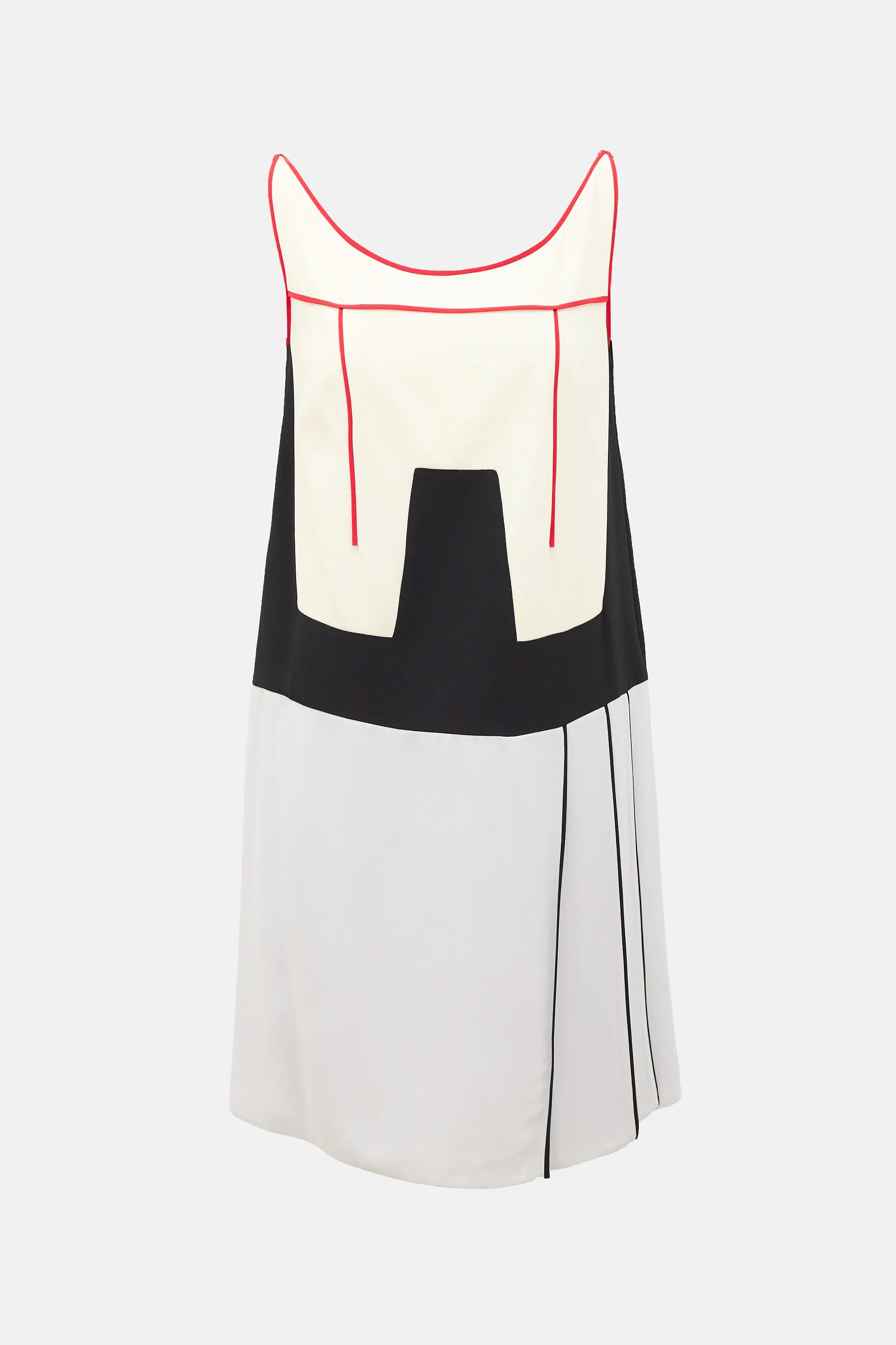SS 2016 Pleated Colourblock Dress sold by VSP Consignment