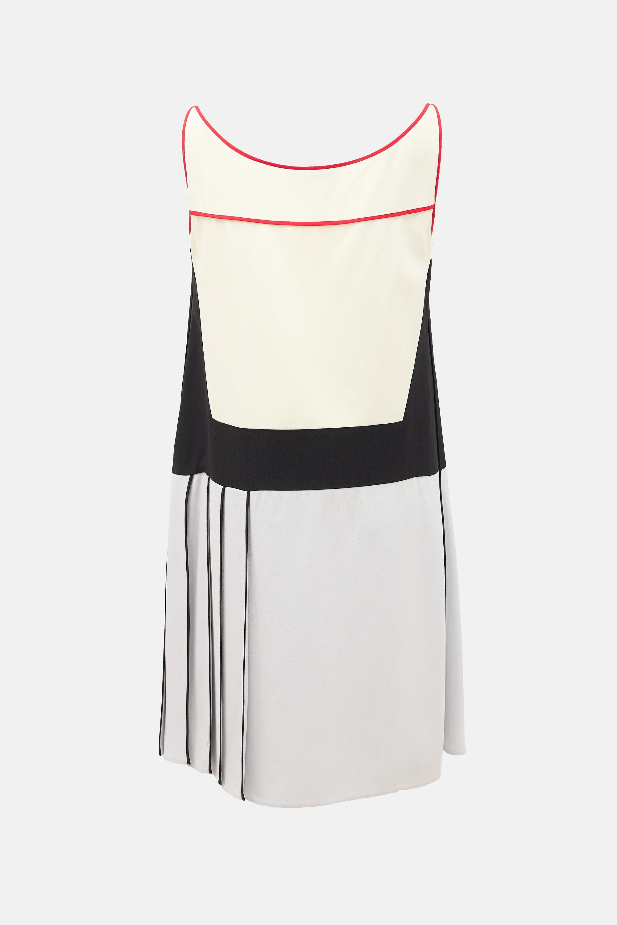 SS 2016 Pleated Colourblock Dress sold by VSP Consignment product image thumbnail 2