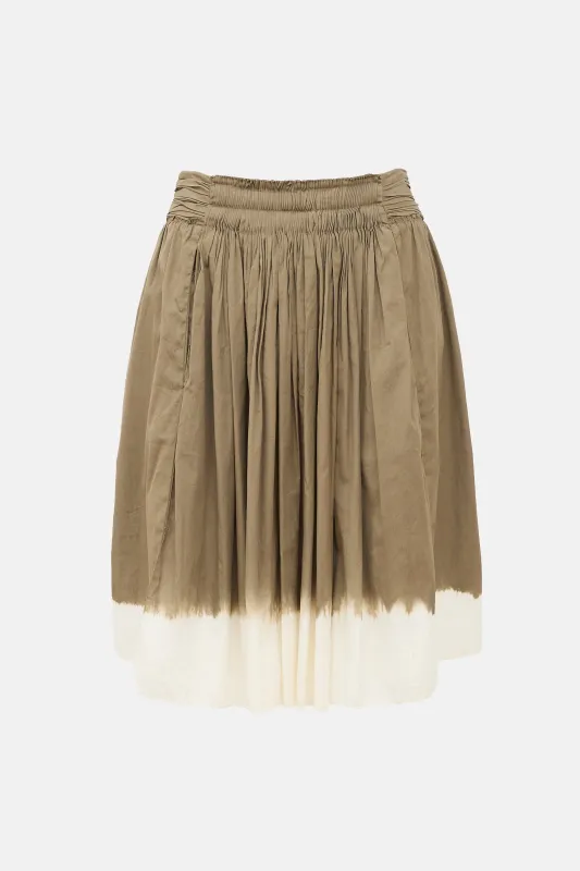 SS 2004 Dip-Dye Pleated Skirt sold by VSP Consignment