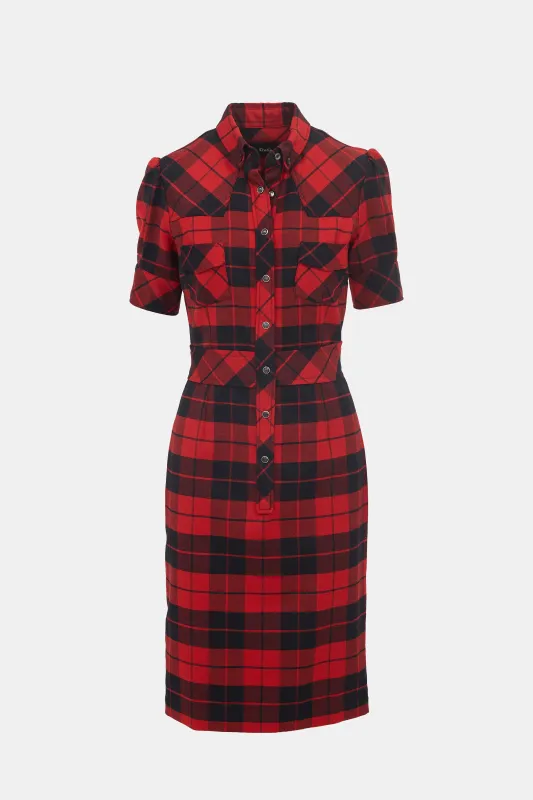 D&G PF 2008 Check Dress sold by VSP Consignment