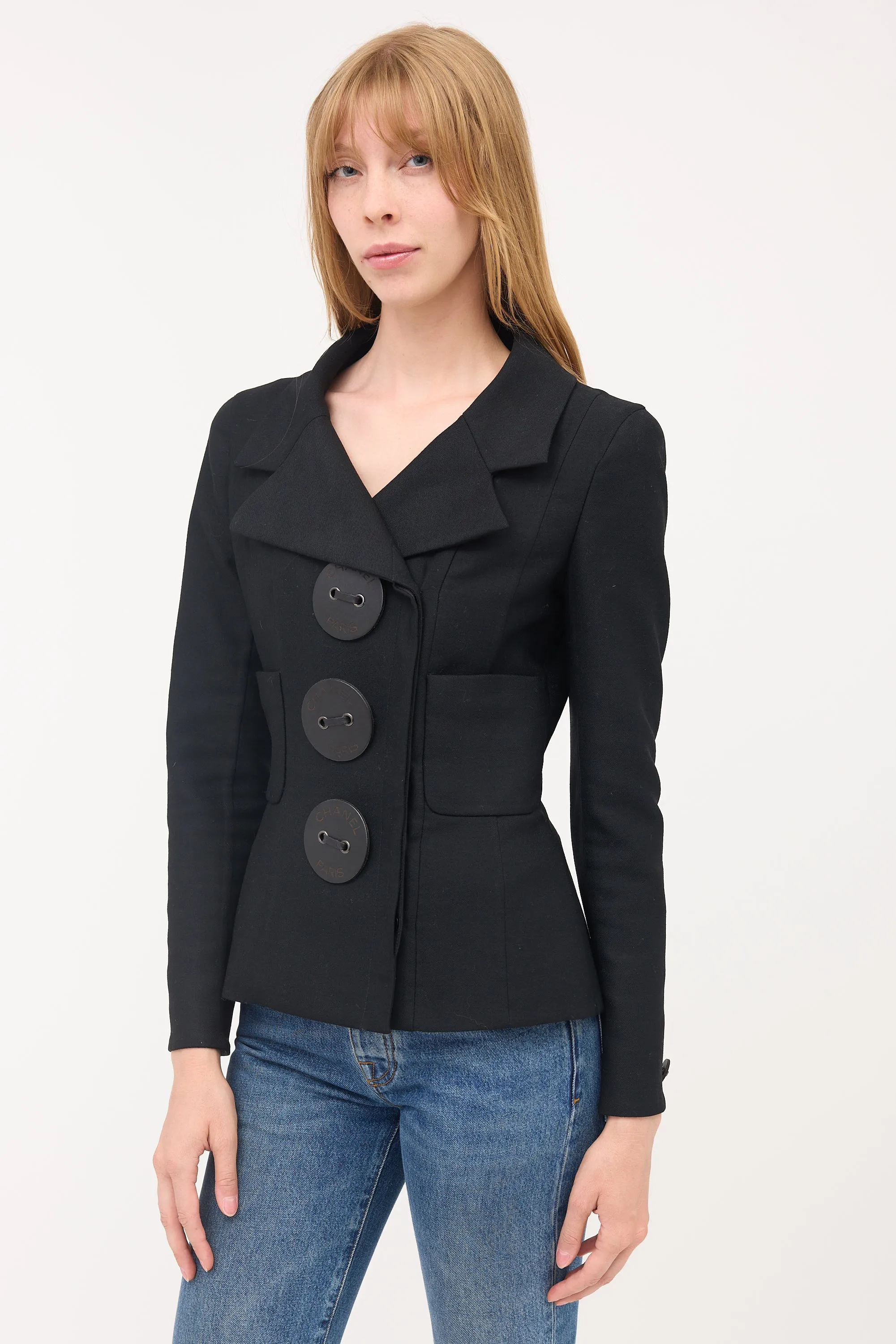 FW 2002 Wool Button Jacket sold by VSP Consignment product image thumbnail 5