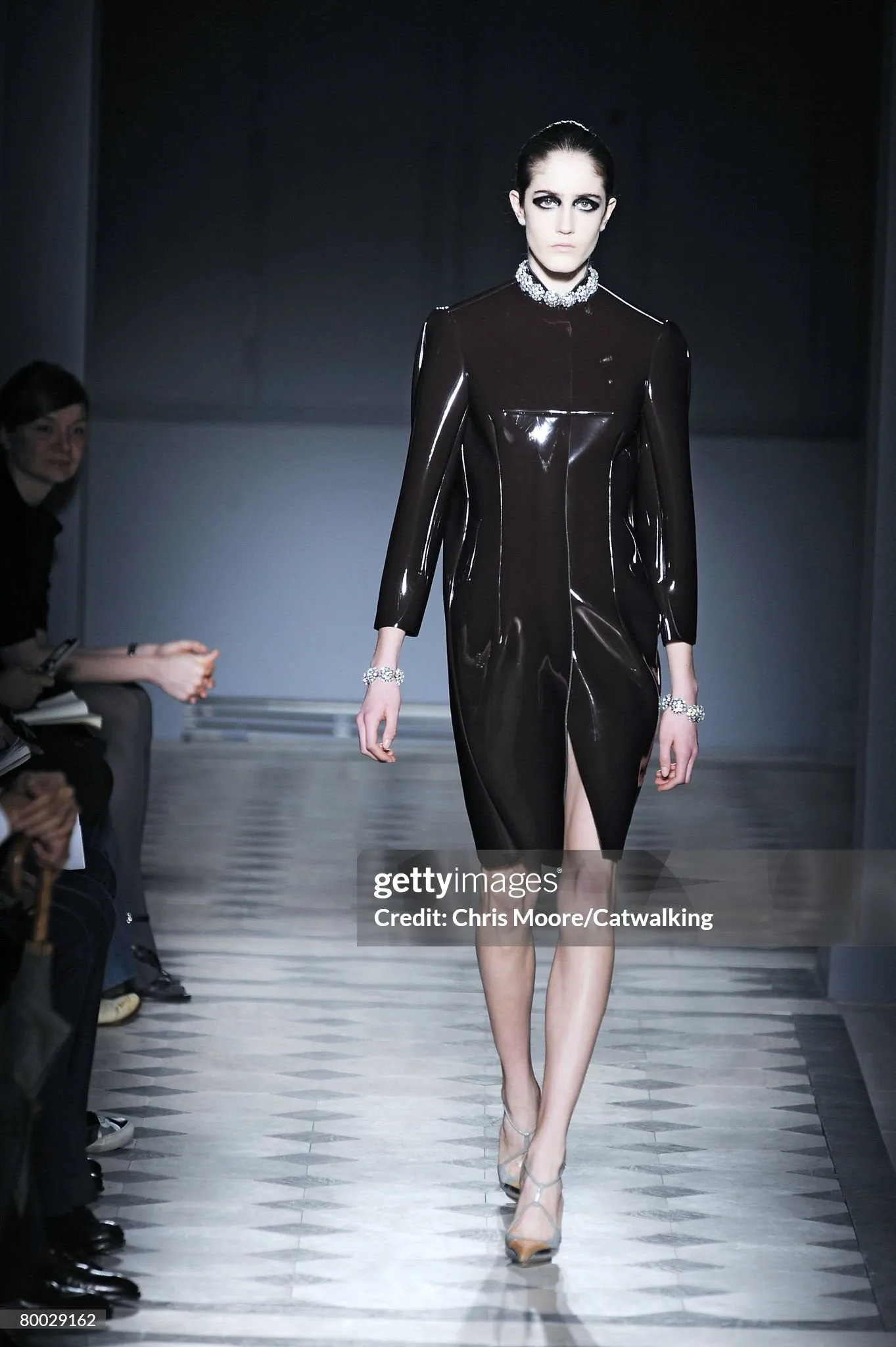 FW 2008 Patent & Metallic Leather Heel sold by VSP Consignment product image thumbnail 5