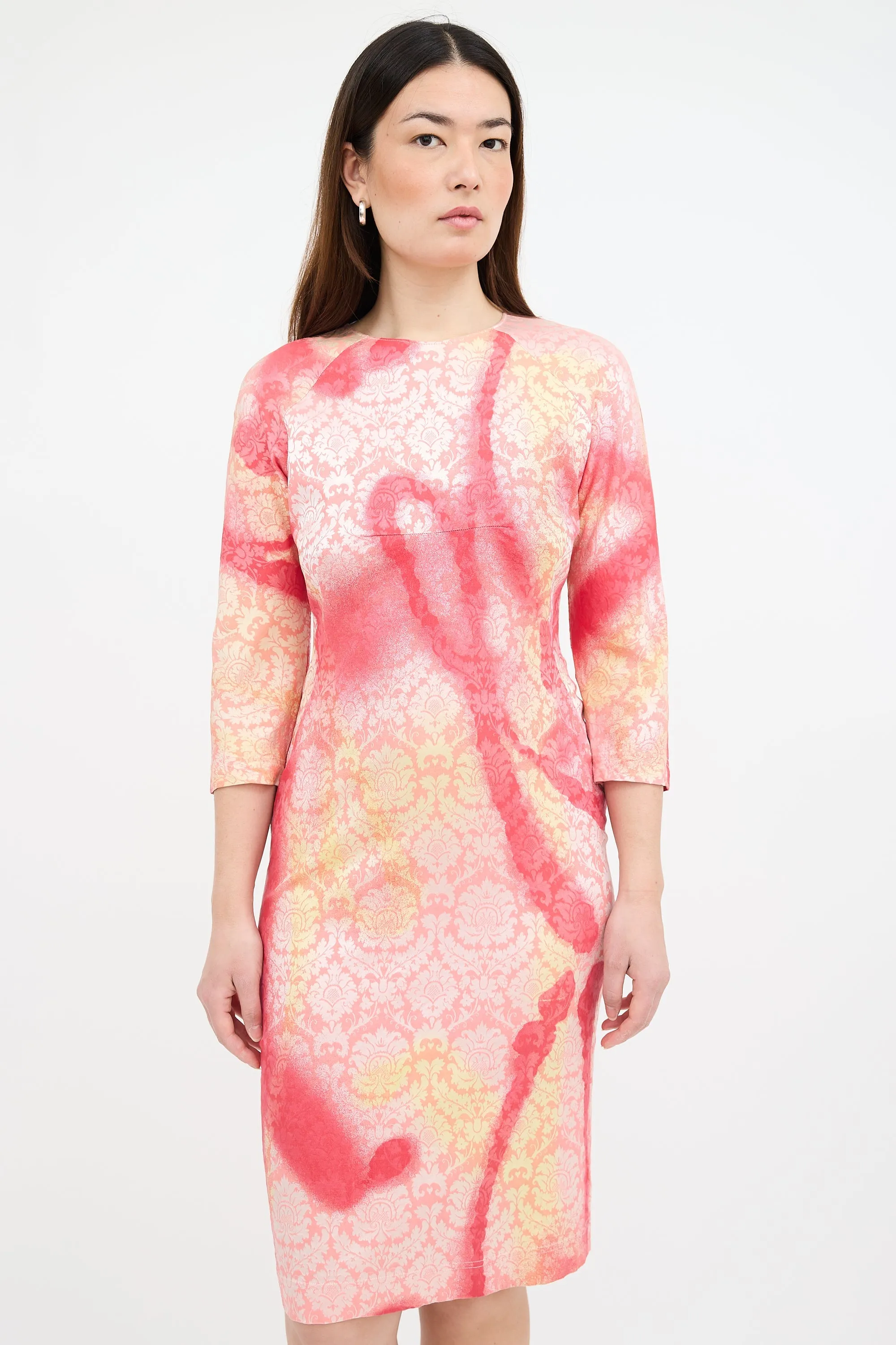 SS 1997 'La Poupée' Damask Dress sold by VSP Consignment product image thumbnail 4