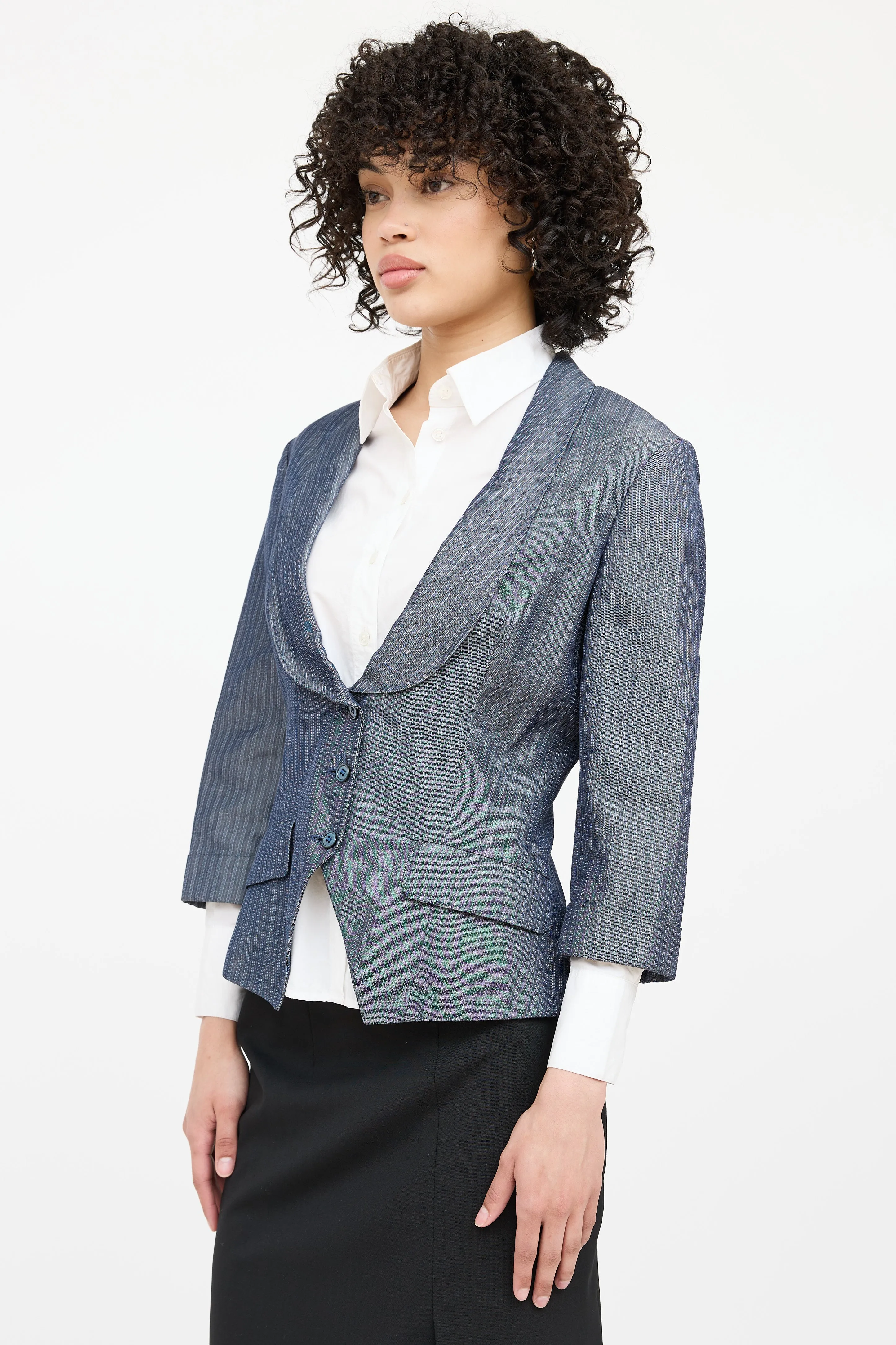 2005 Pinstripe Blazer sold by VSP Consignment product image thumbnail 5