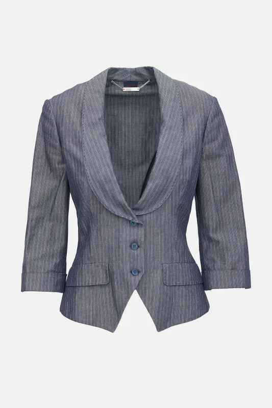 2005 Pinstripe Blazer made by VSP Consignment