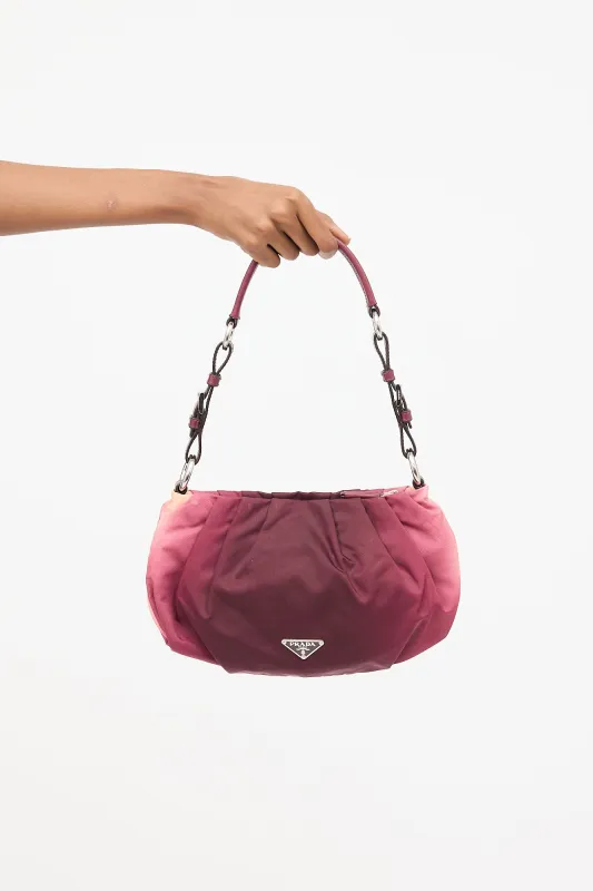 Nylon Ombré Shoulder Bag made by Prada