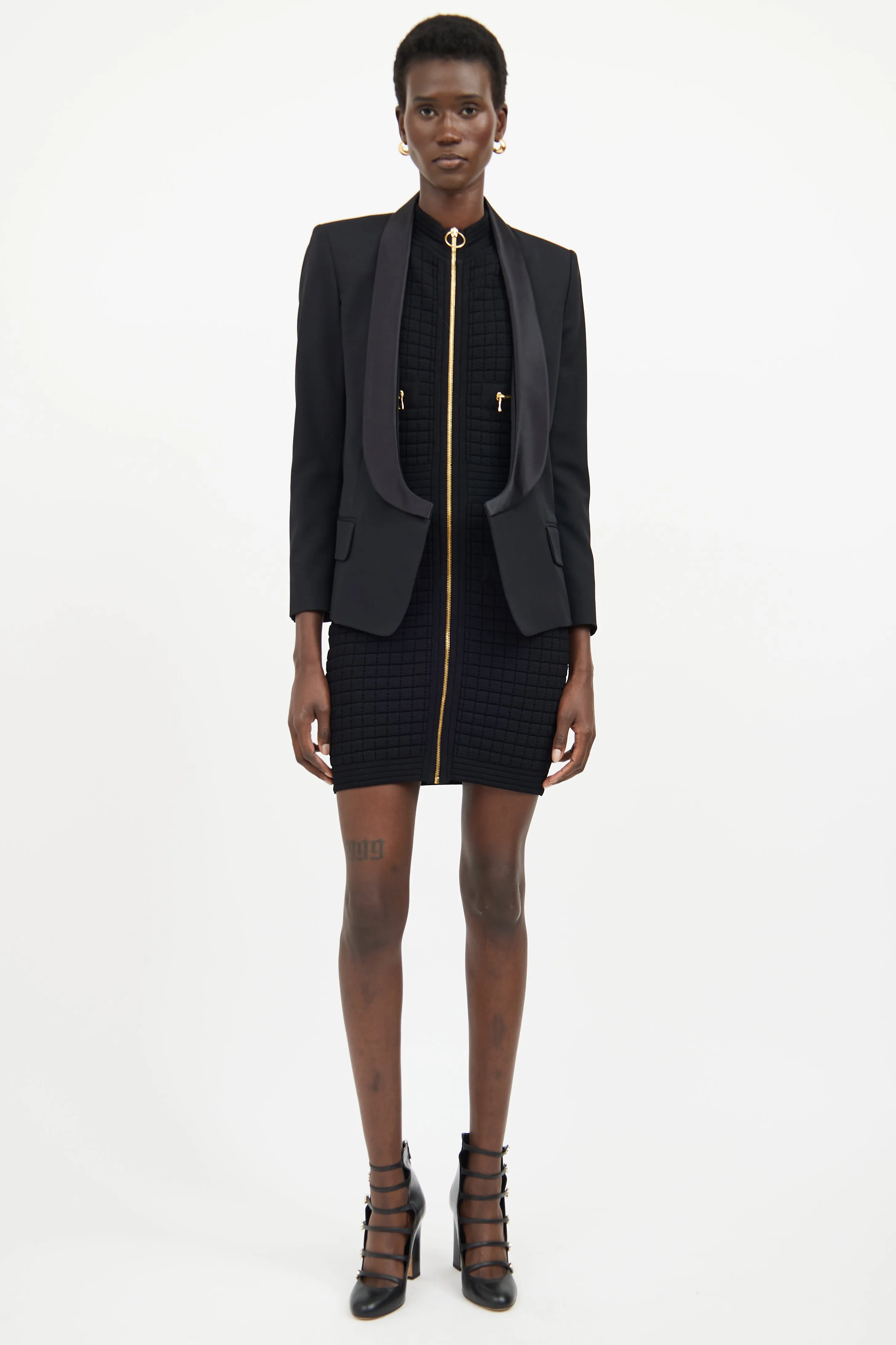 FW 2008 Shawl Tuxedo Blazer sold by VSP Consignment product image thumbnail 4