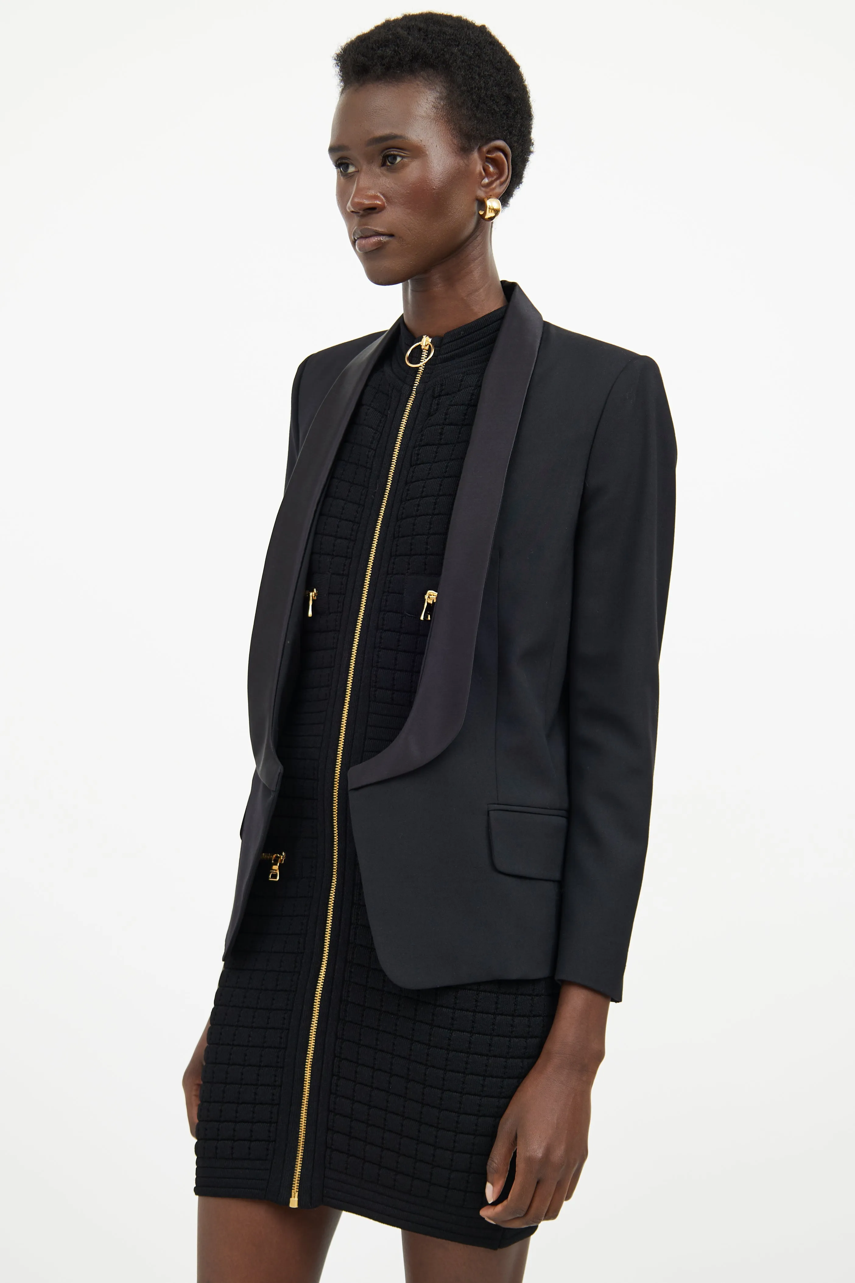 FW 2008 Shawl Tuxedo Blazer sold by VSP Consignment product image thumbnail 5