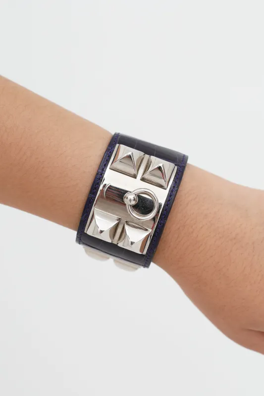 Exotic Leather Collier De Chien Bracelet sold by VSP Consignment