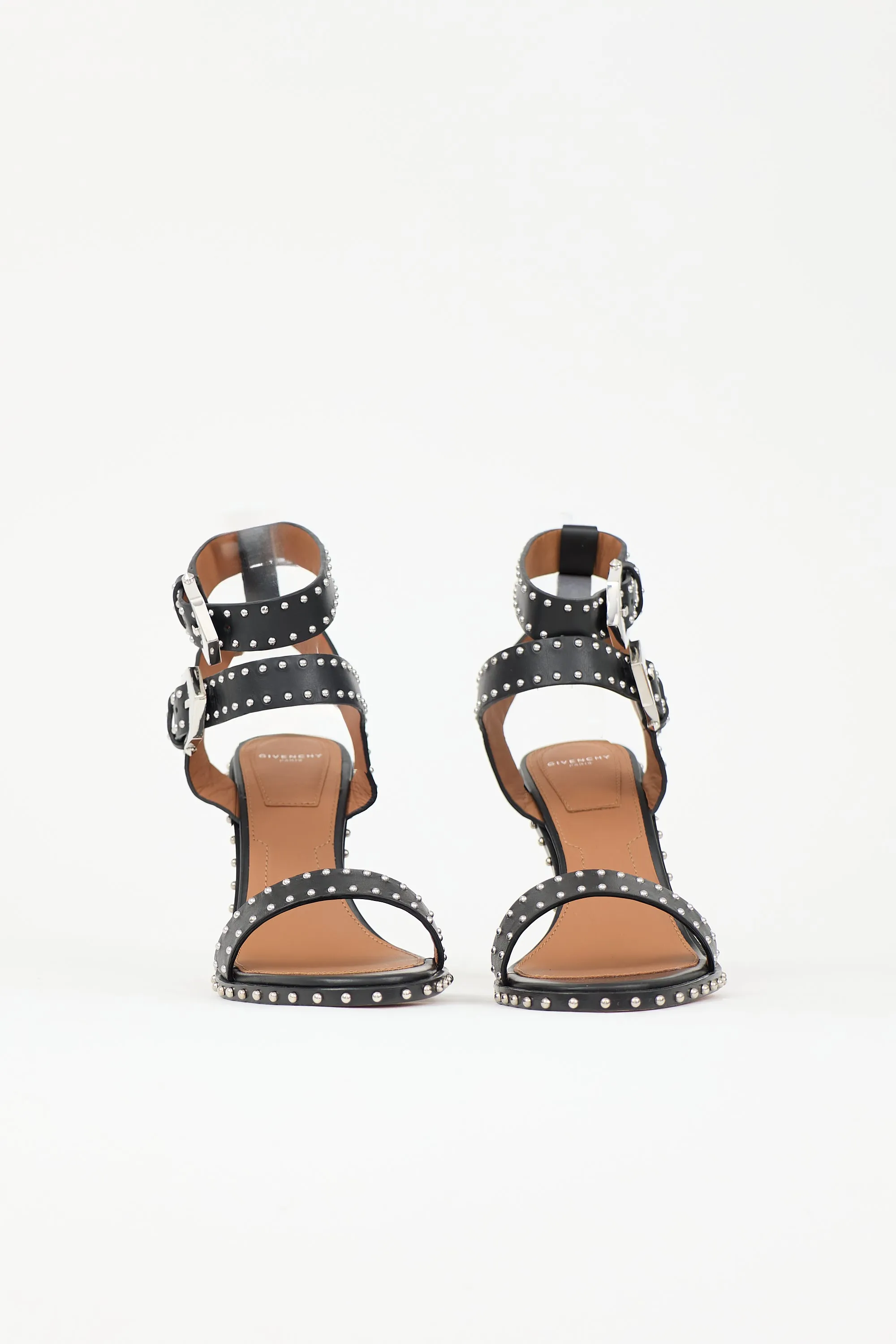 Leather Studded Heel sold by VSP Consignment product image thumbnail 3