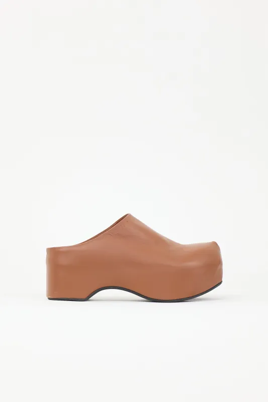 Leather Sabot Clog Mule made by Marni