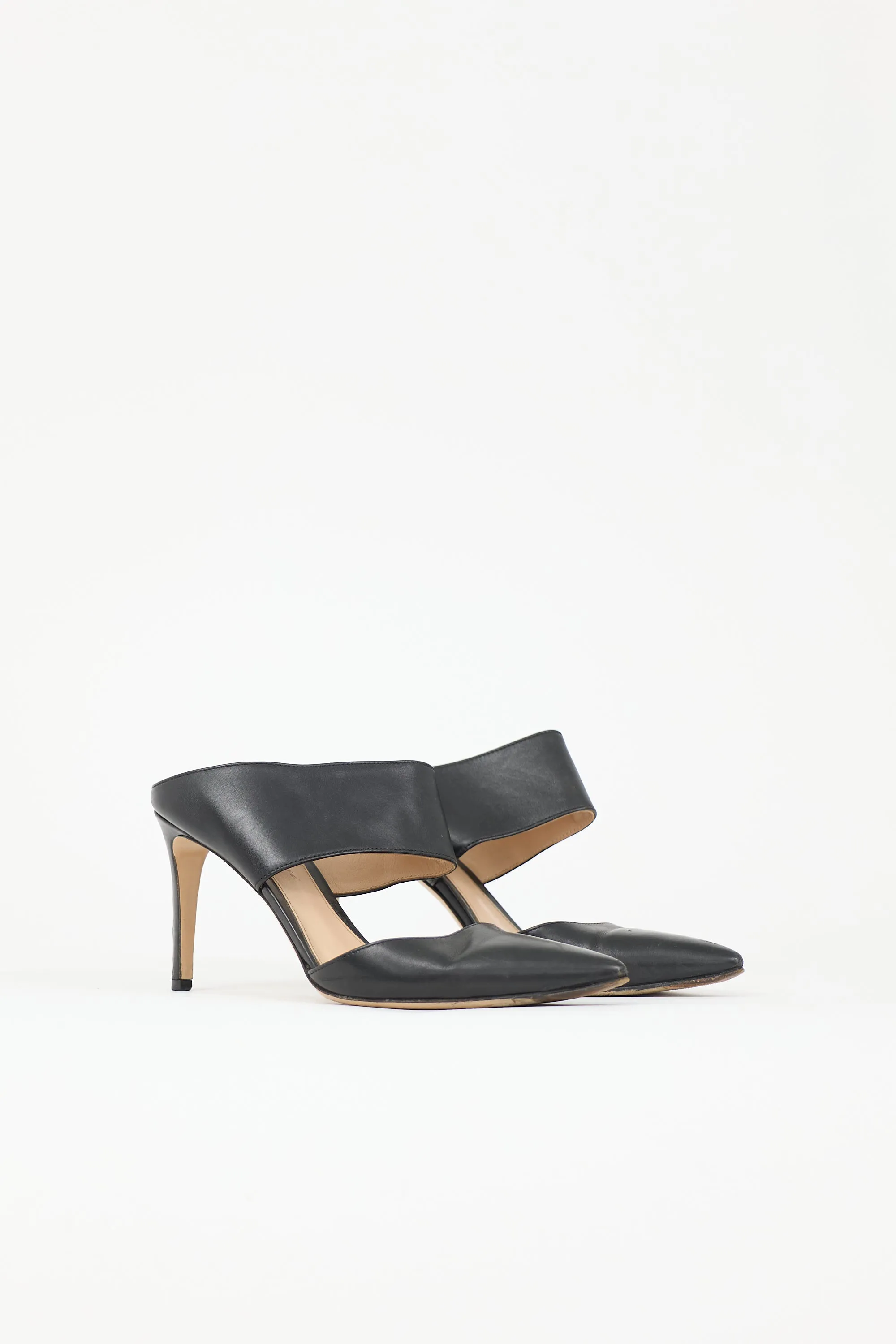 Leather Mule sold by VSP Consignment product image thumbnail 2