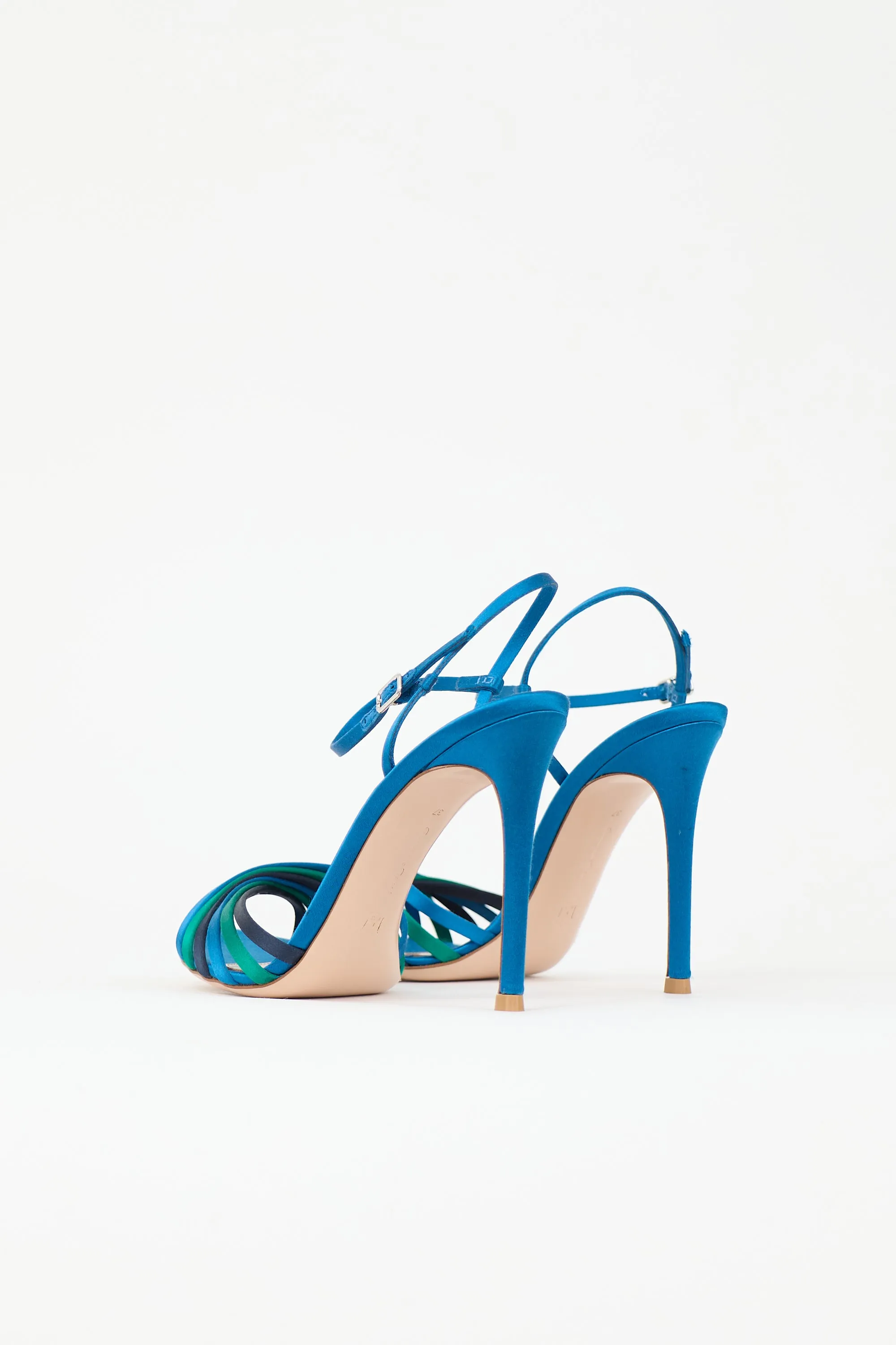 Satin Dalinda Sandal sold by VSP Consignment product image thumbnail 4