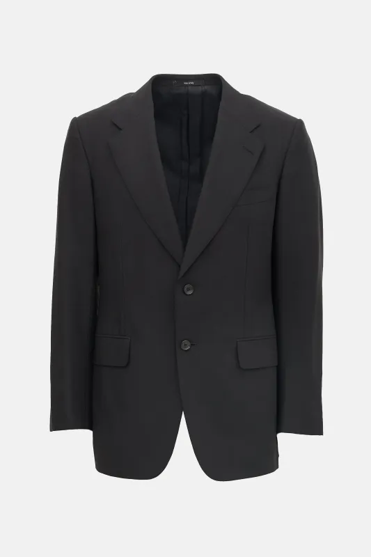 Wool Single Breasted Blazer sold by VSP Consignment