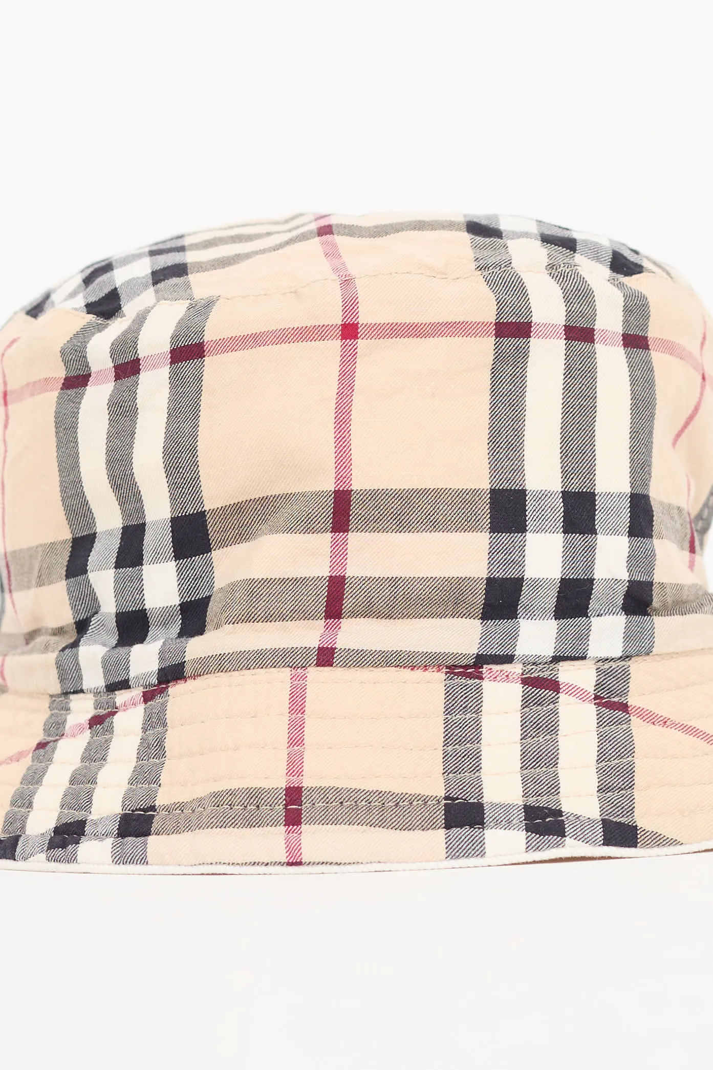 Nova Check & White Reversible Bucket Hat sold by VSP Consignment product image thumbnail 2