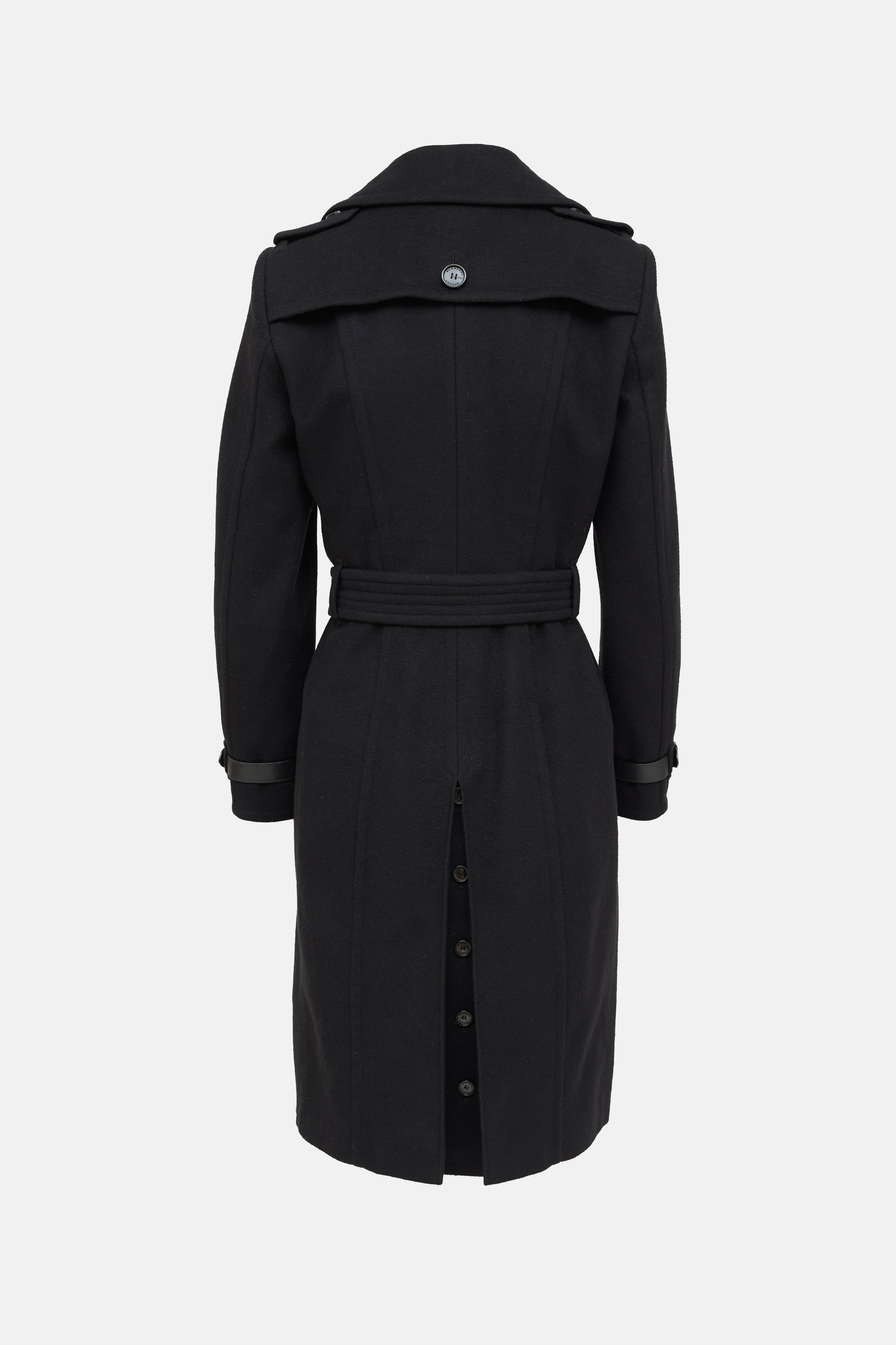 Wool Double Breasted Trench Coat sold by VSP Consignment product image thumbnail 2