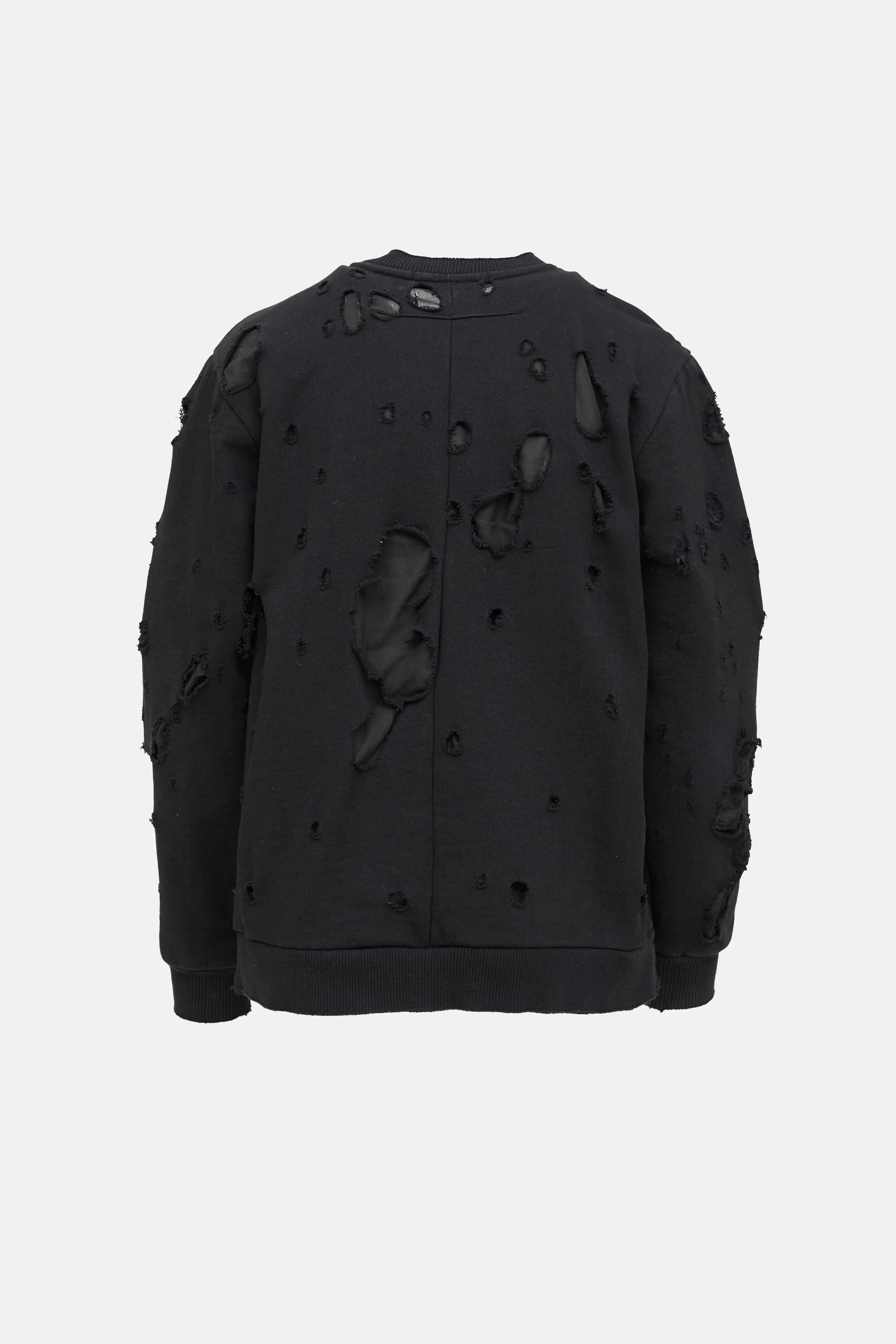 Distressed Layered Logo Sweatshirt sold by VSP Consignment product image thumbnail 2