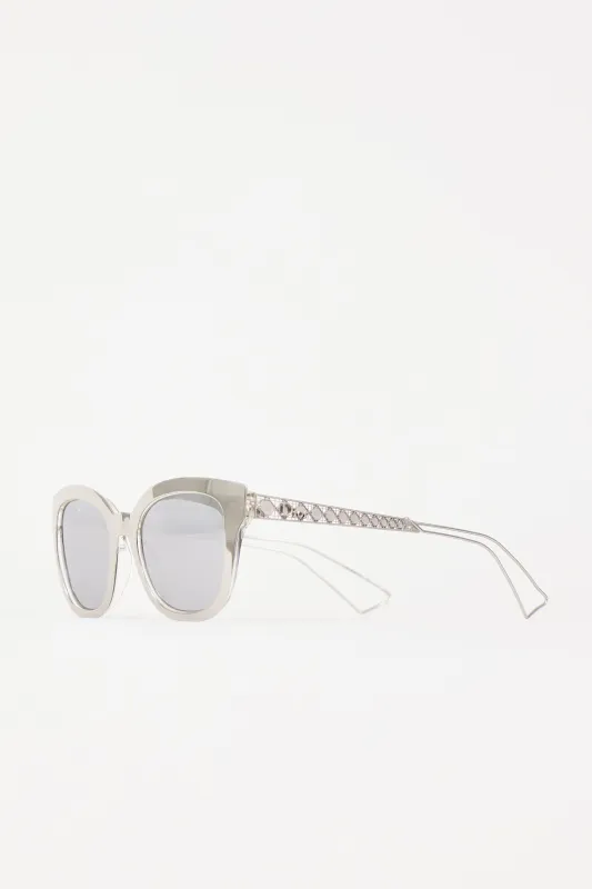 Diorama1 Reflective Square Sunglasses sold by VSP Consignment