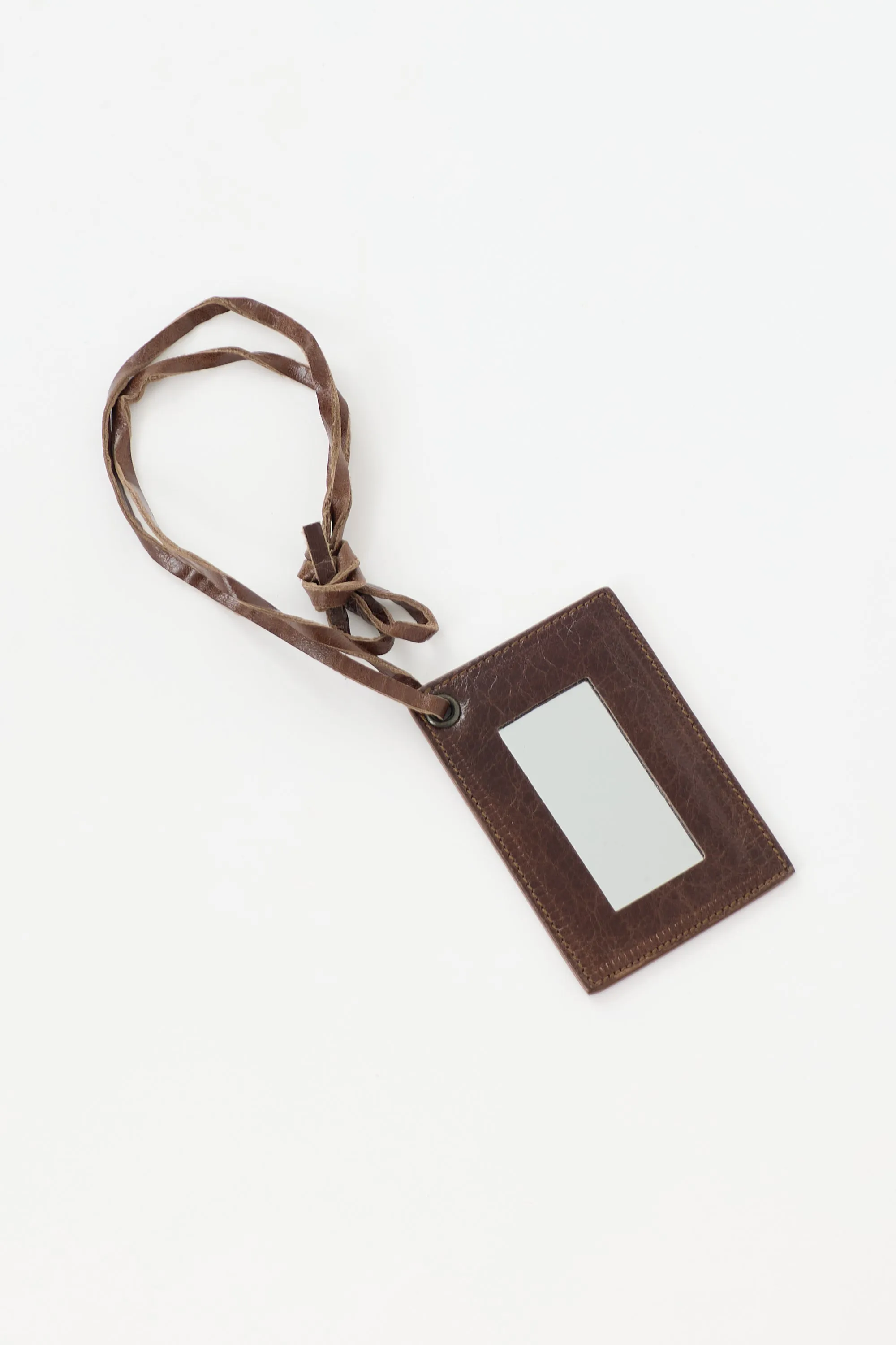 Leather Motocross Classic Oval Clutch sold by VSP Consignment product image thumbnail 3