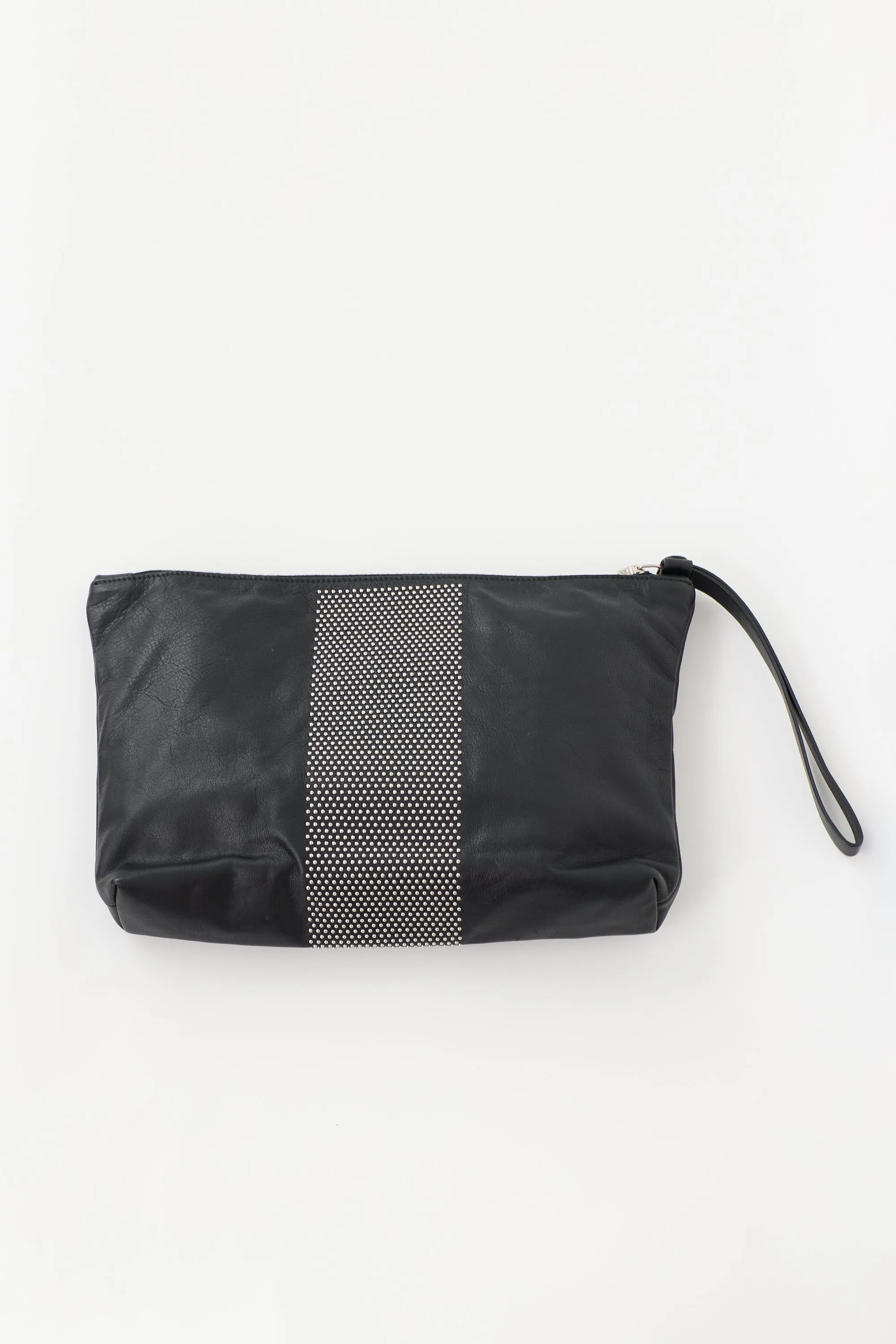 Leather Studded Clutch sold by VSP Consignment product image thumbnail 3