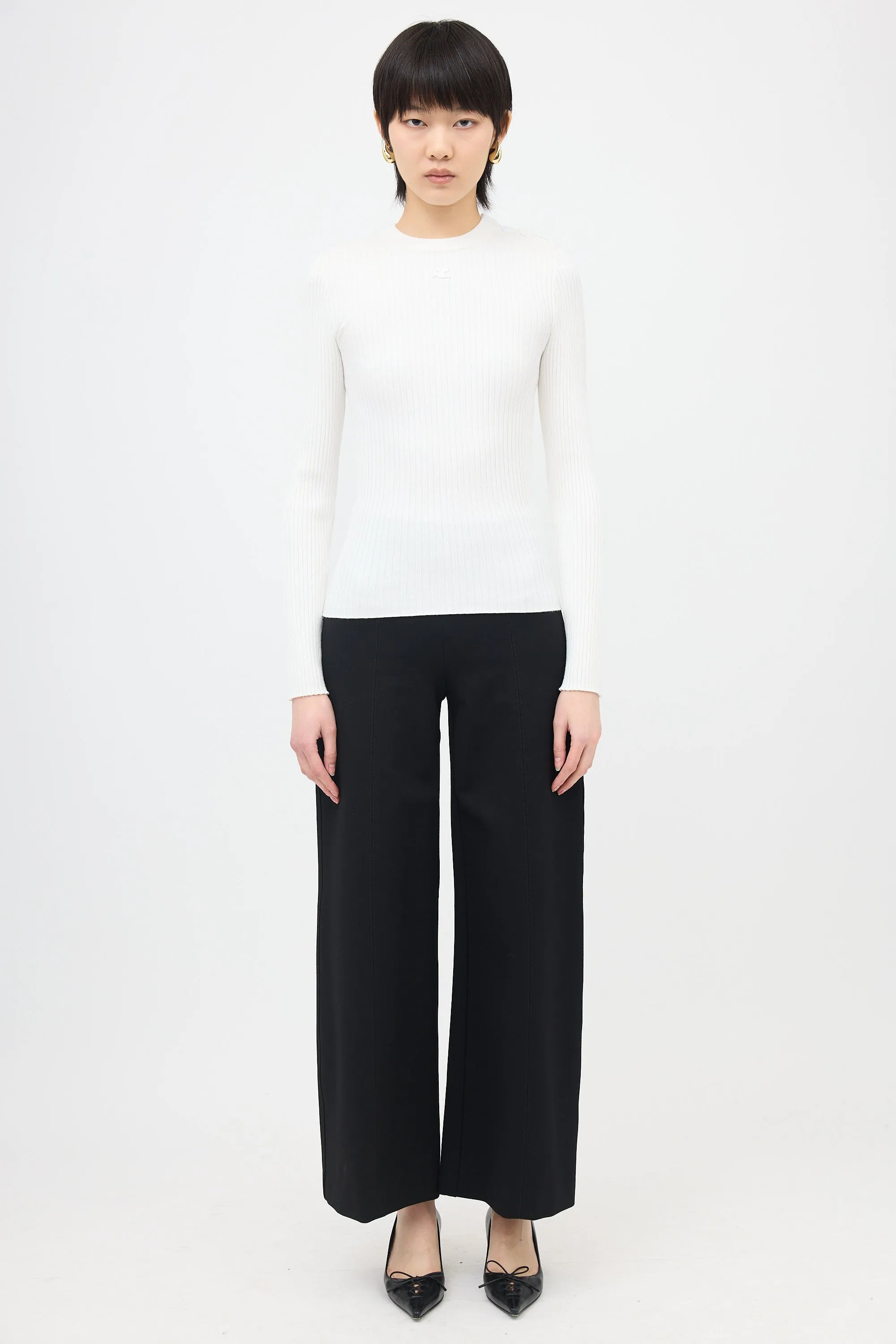 Ribbed Logo Top sold by VSP Consignment product image thumbnail 3
