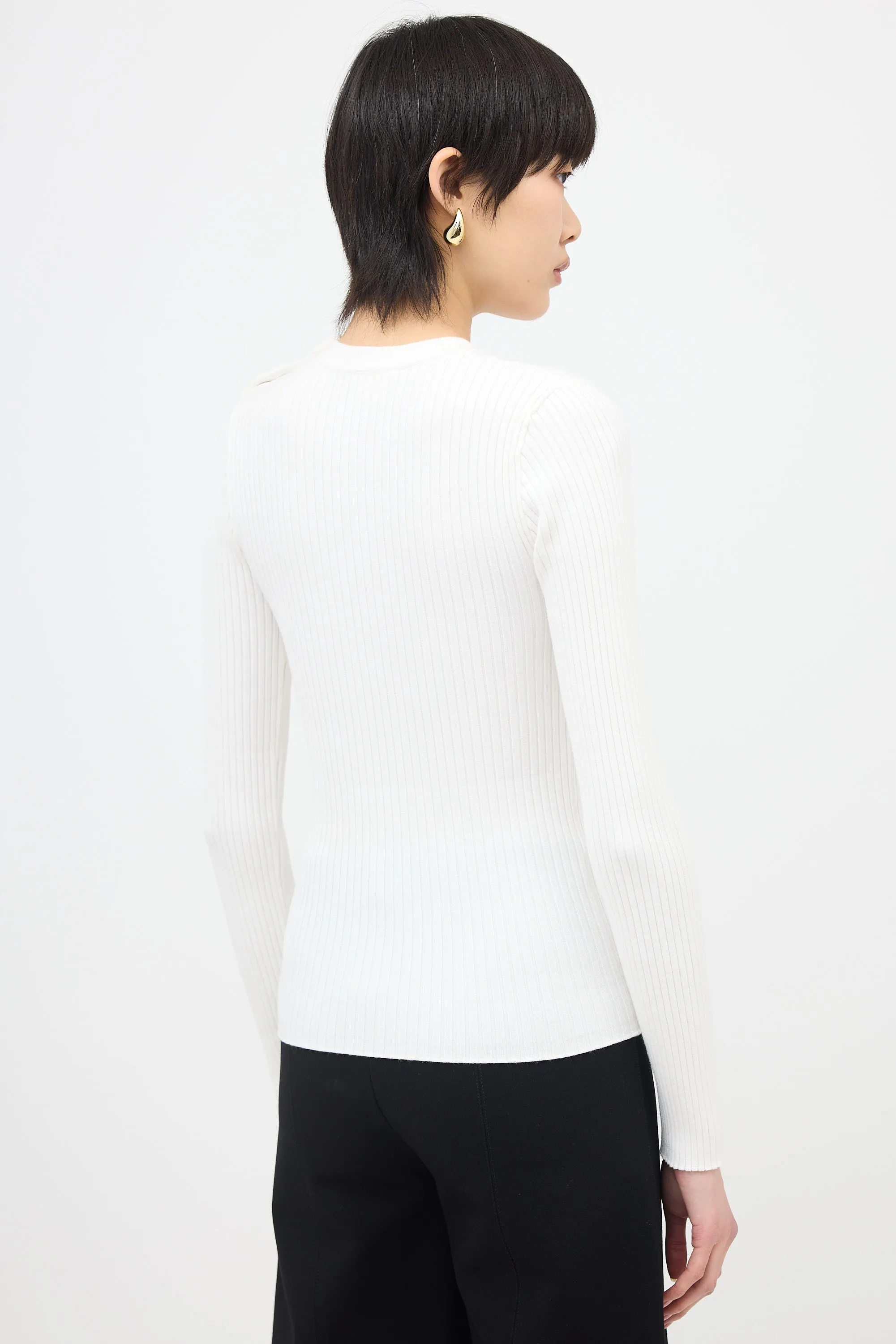 Ribbed Logo Top sold by VSP Consignment product image thumbnail 5