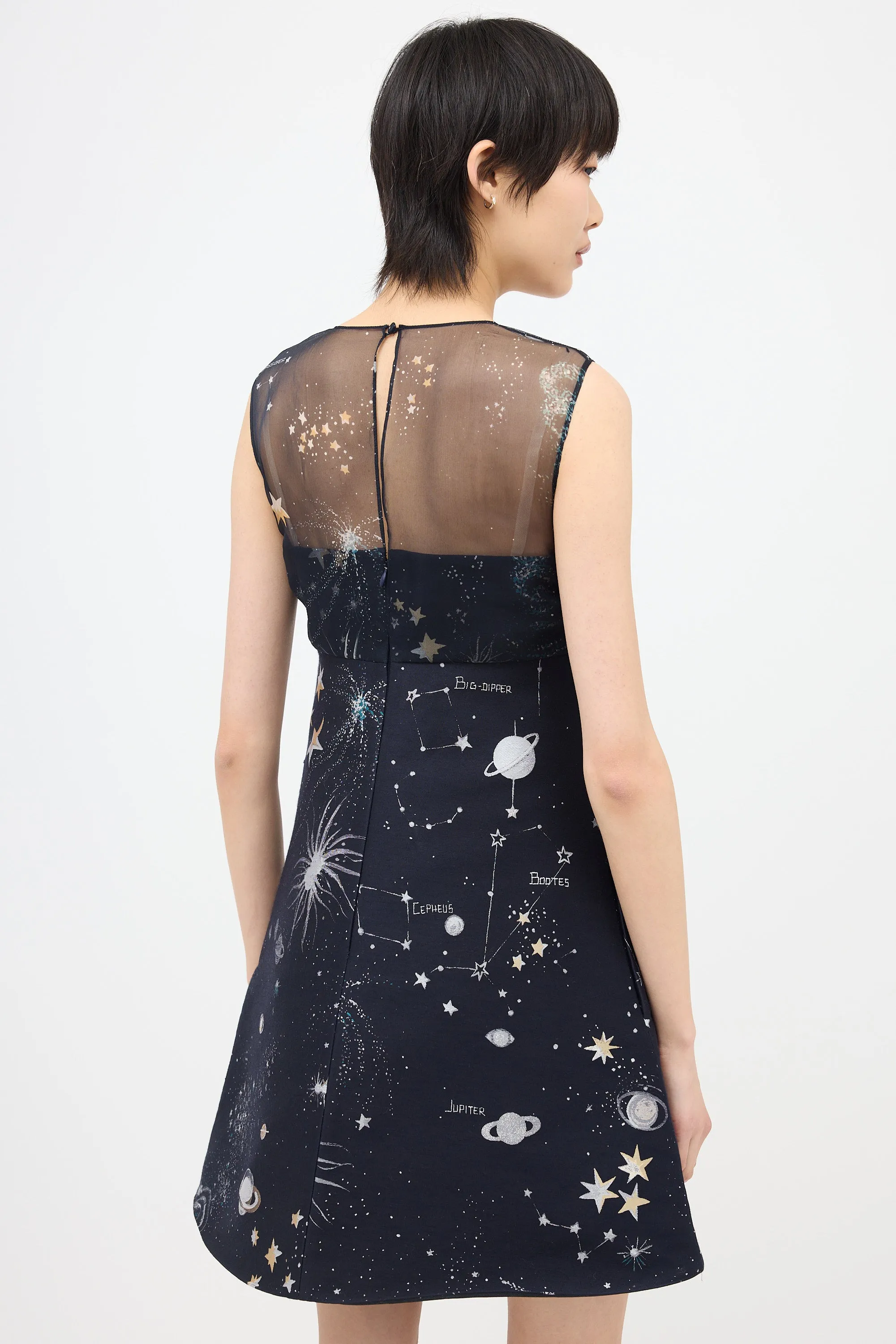 Milky Way Jacquard Mini Dress sold by VSP Consignment product image thumbnail 4