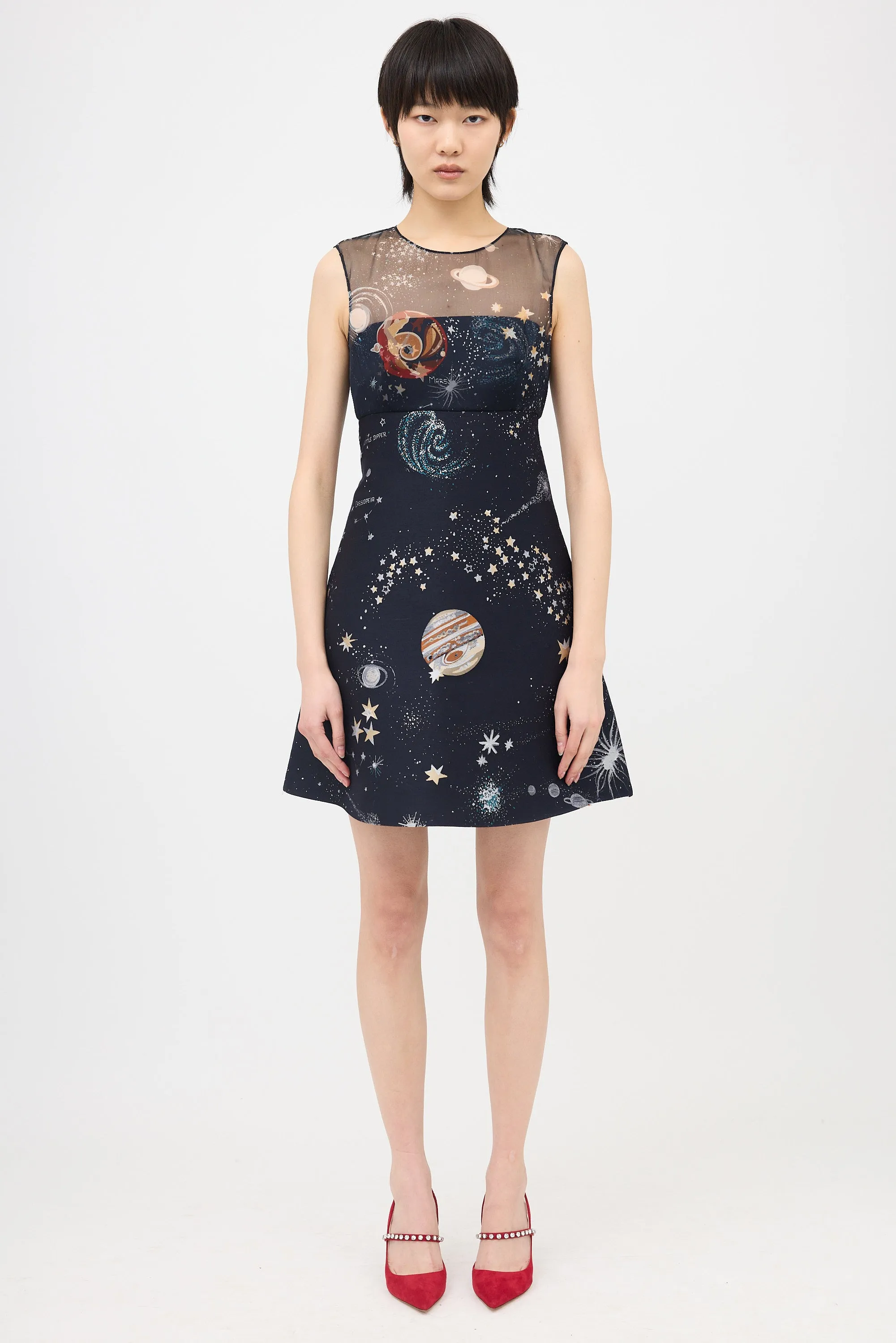 Milky Way Jacquard Mini Dress sold by VSP Consignment product image thumbnail 2