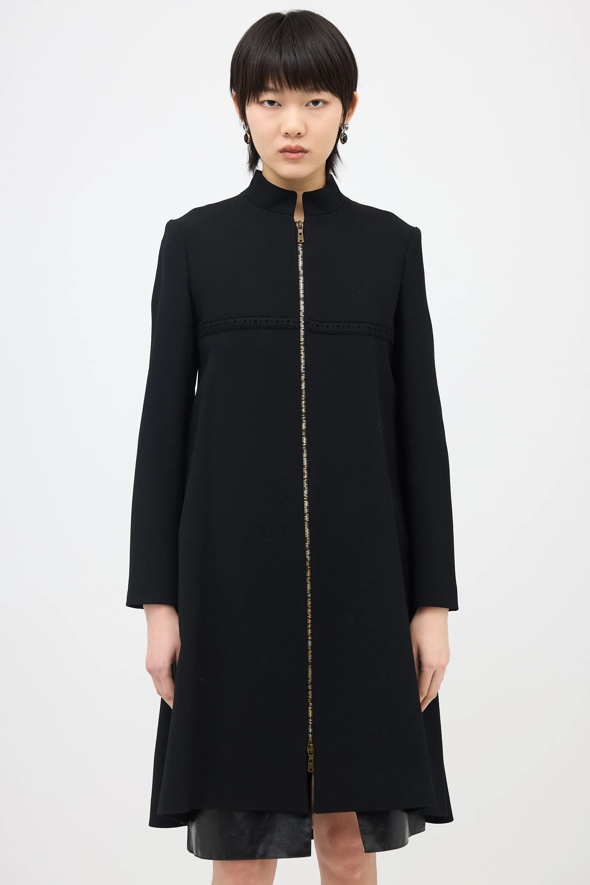 2008 Wool Brogue Coat Dress sold by VSP Consignment