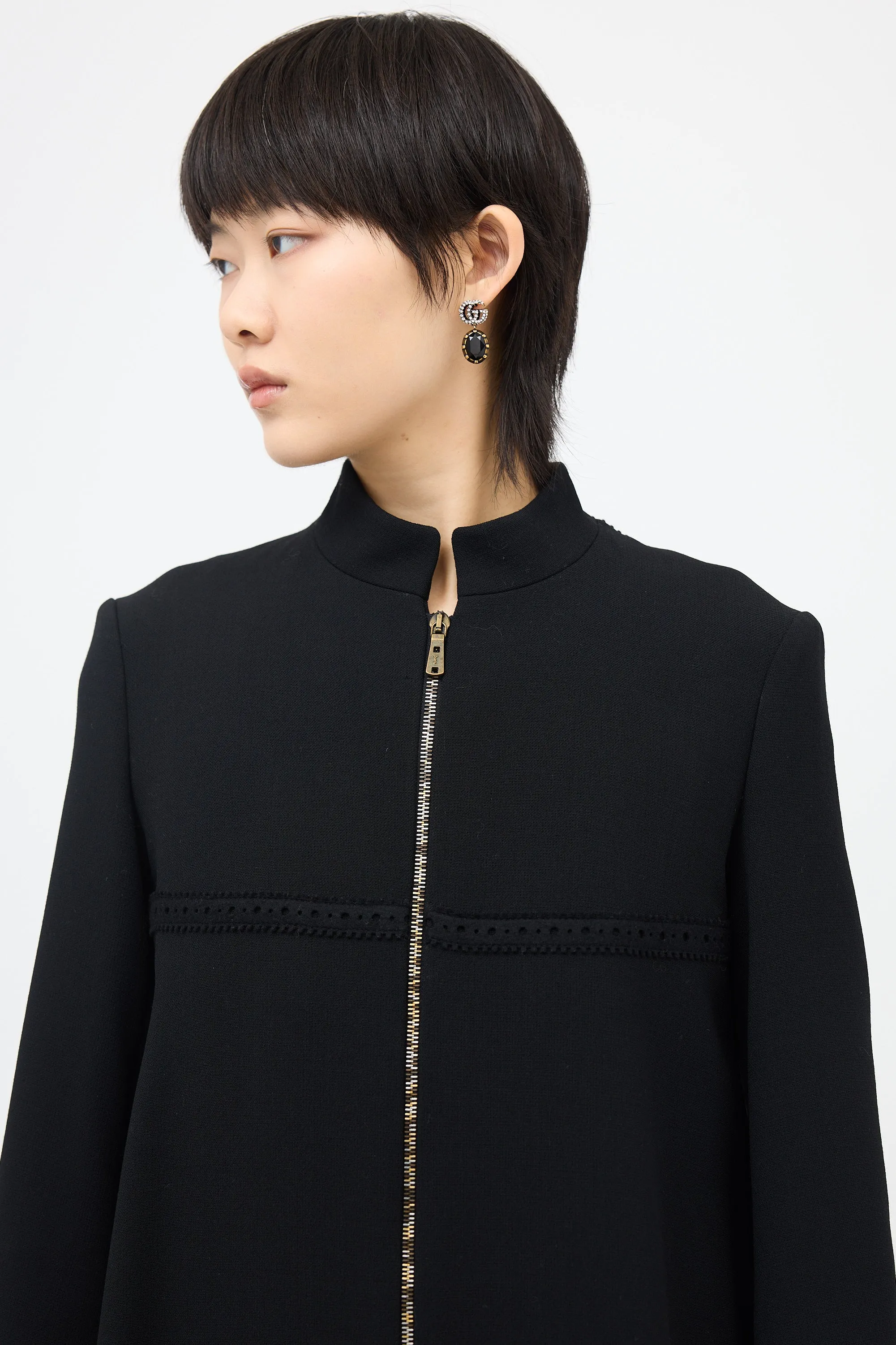 2008 Wool Brogue Coat Dress sold by VSP Consignment product image thumbnail 3