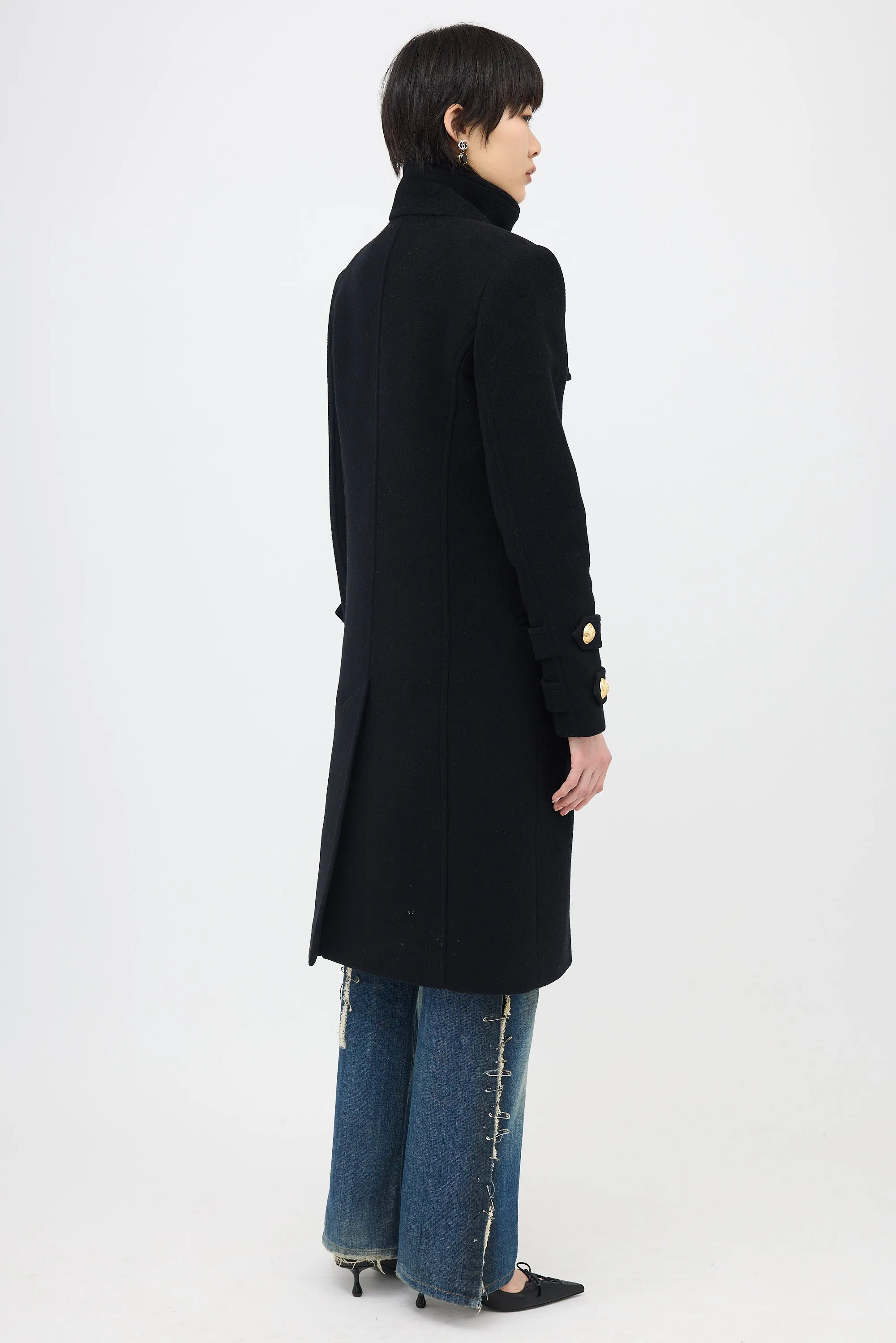 Wool & Cashmere Coat sold by VSP Consignment product image thumbnail 5
