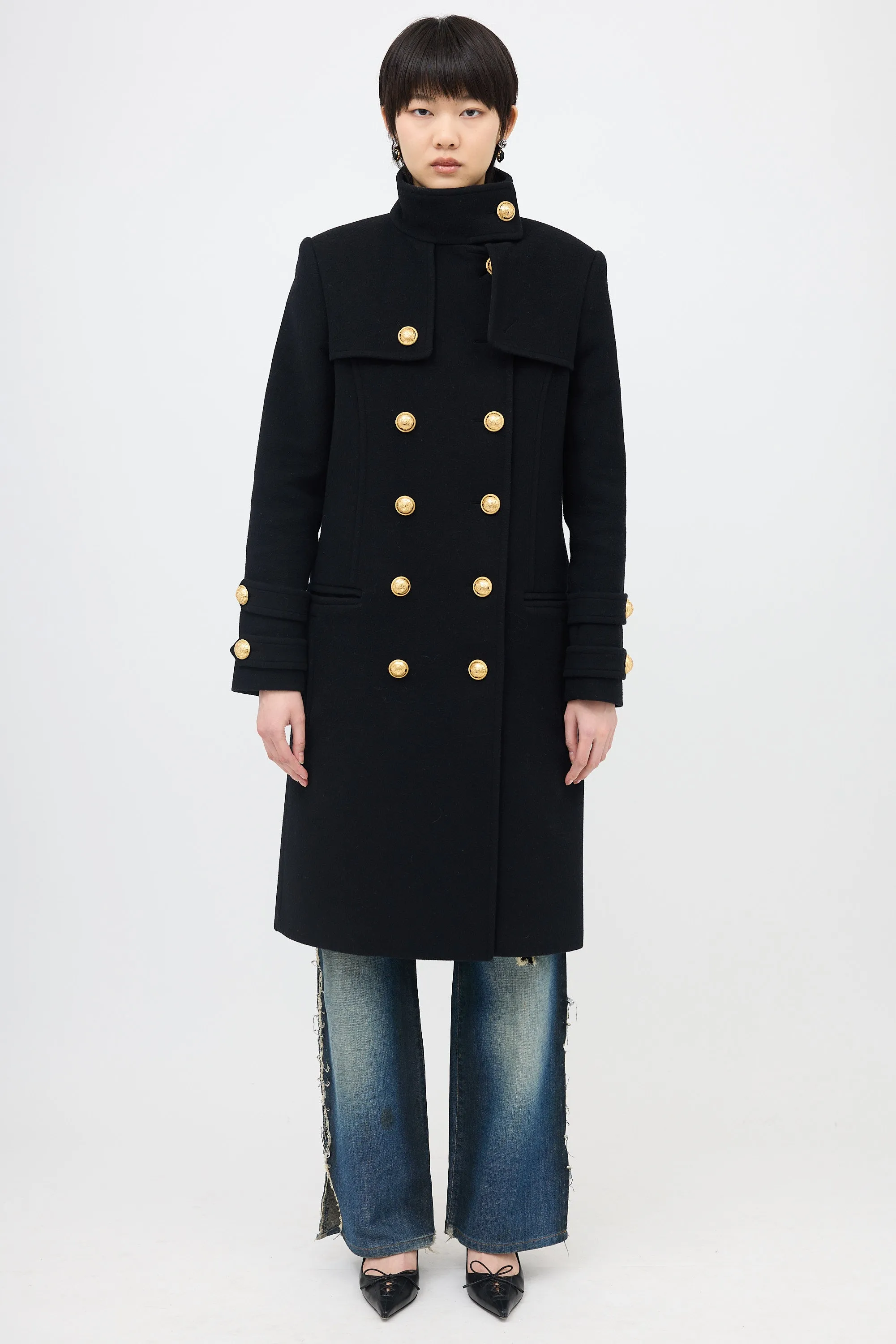 Wool & Cashmere Coat sold by VSP Consignment product image thumbnail 2