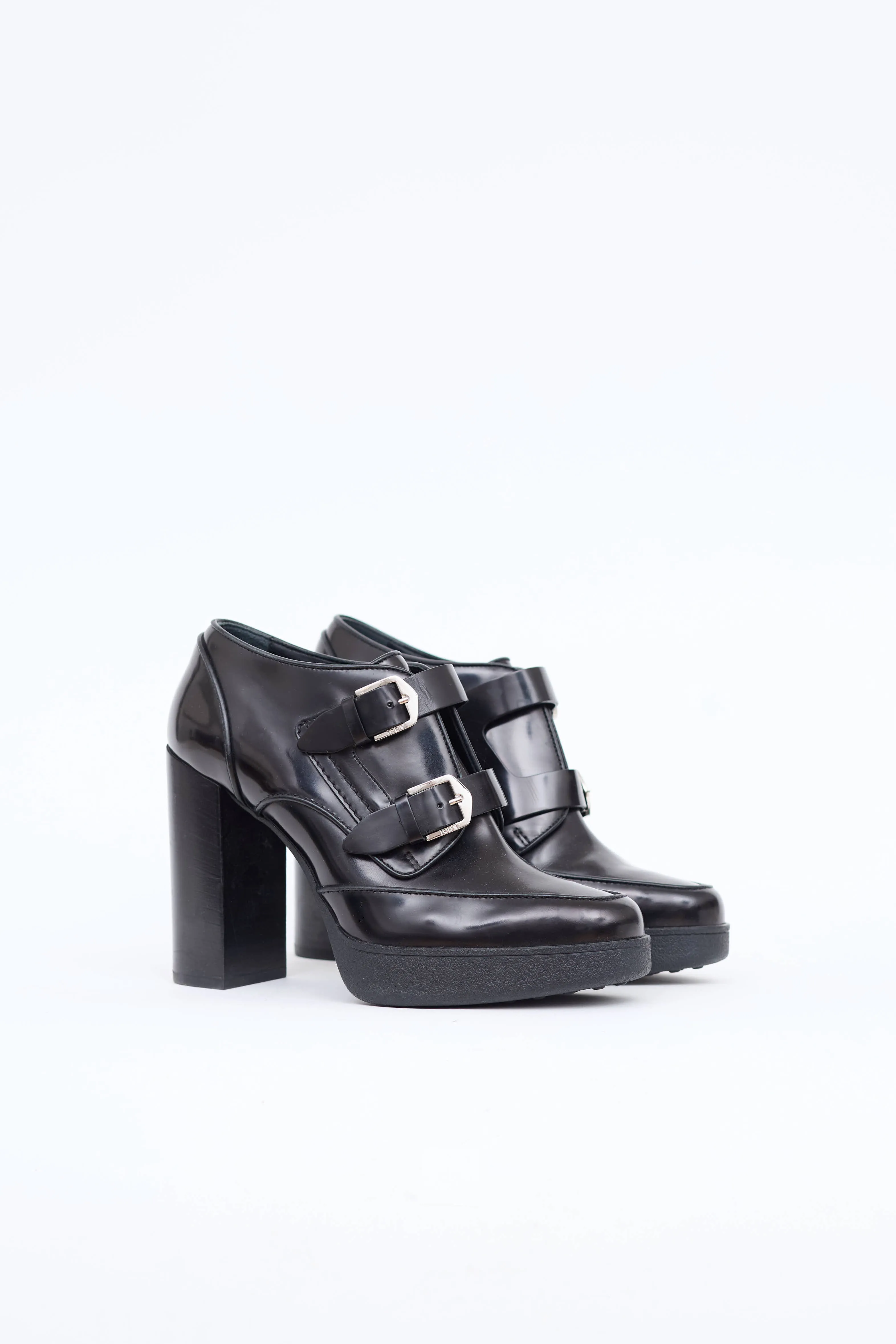 Buckle Heeled Bootie sold by VSP Consignment product image thumbnail 2