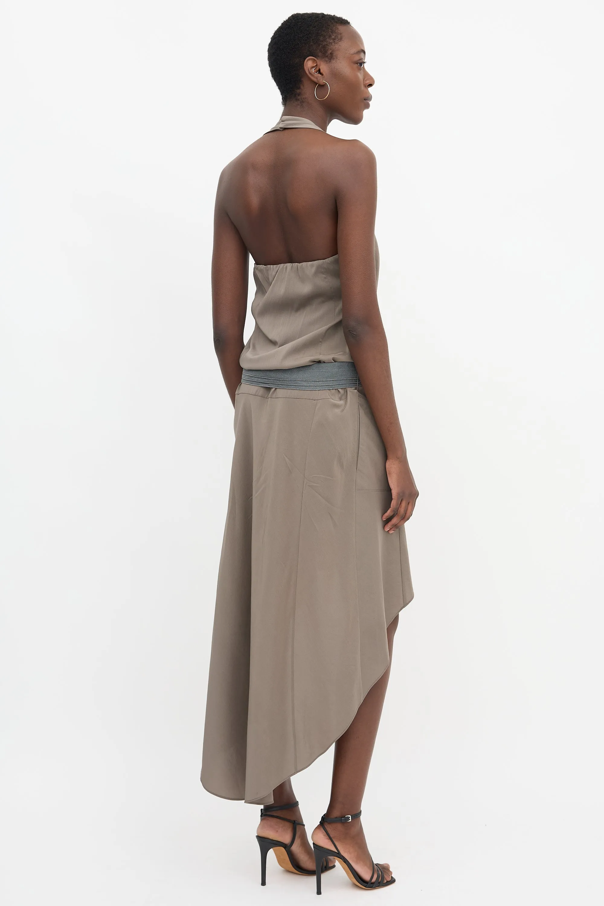 Belted High Low Dress sold by VSP Consignment product image thumbnail 4