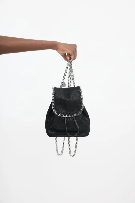 Faux Leather Falabella Mini Backpack made by Stella McCartney
