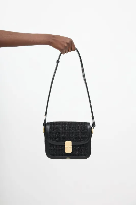 Sparkly Tweed Small Grace Bag sold by VSP Consignment