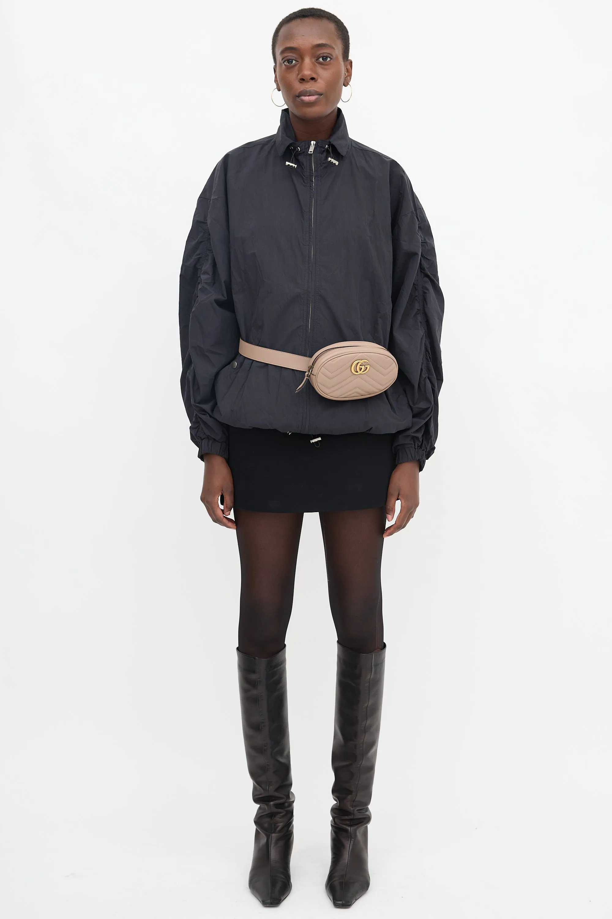 Matelassé Leather Marmont GG Belt Bag sold by VSP Consignment product image thumbnail 3