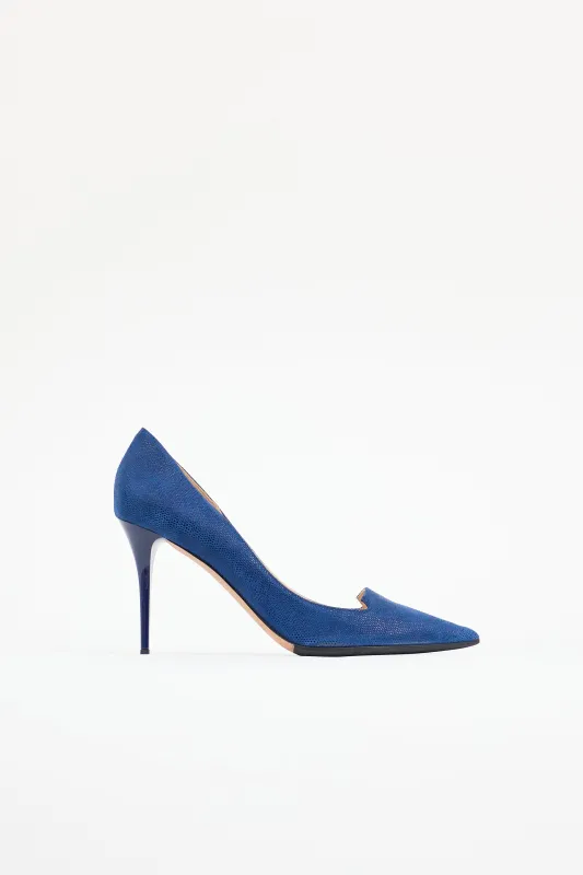 Textured Suede Alia Pump made by Jimmy Choo