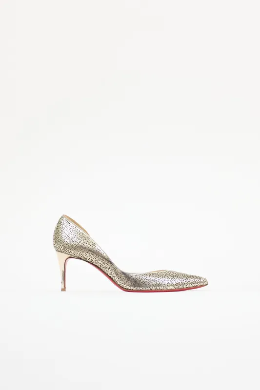 Patent Laser Cut Galupump Pump made by Christian Louboutin