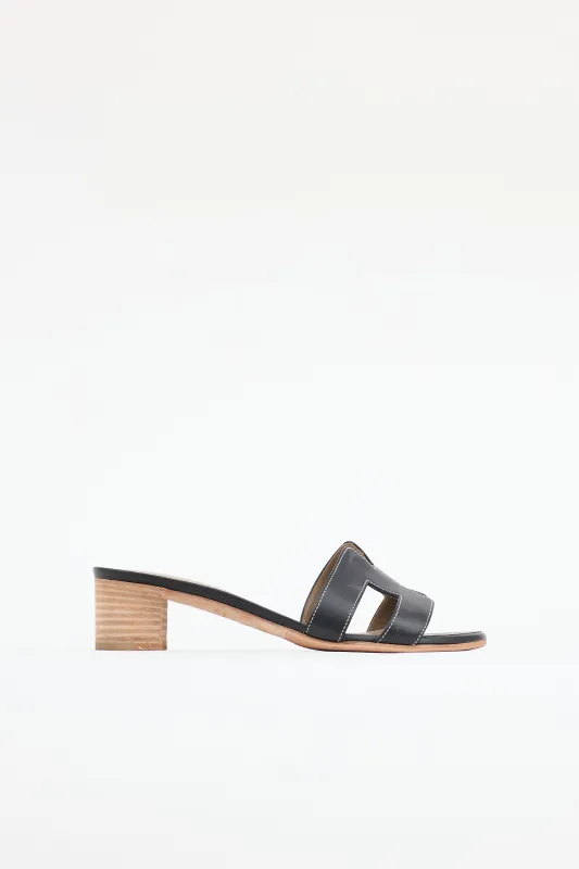 Leather Oasis Sandal made by Hermes