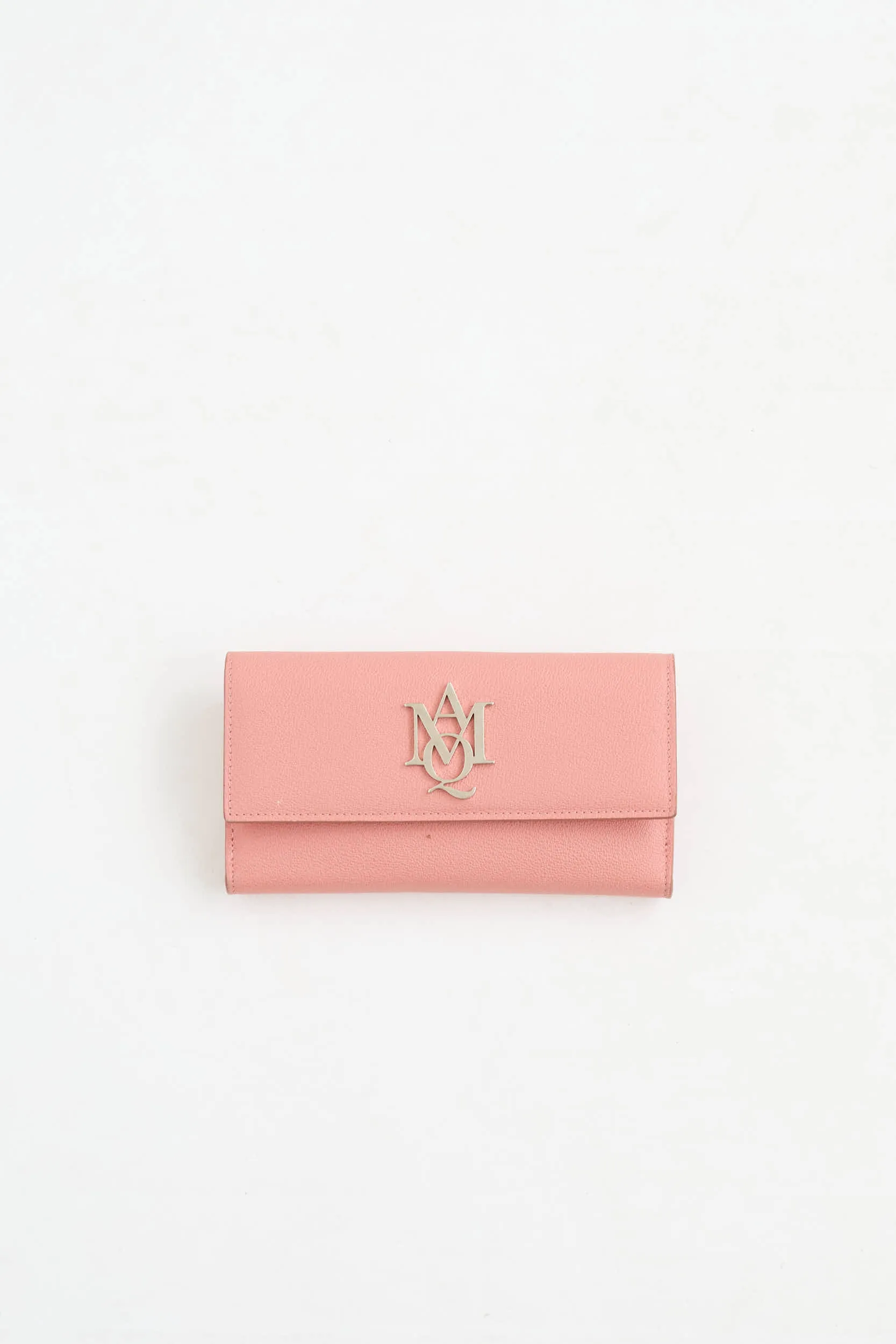 Leather Logo Wallet sold by VSP Consignment
