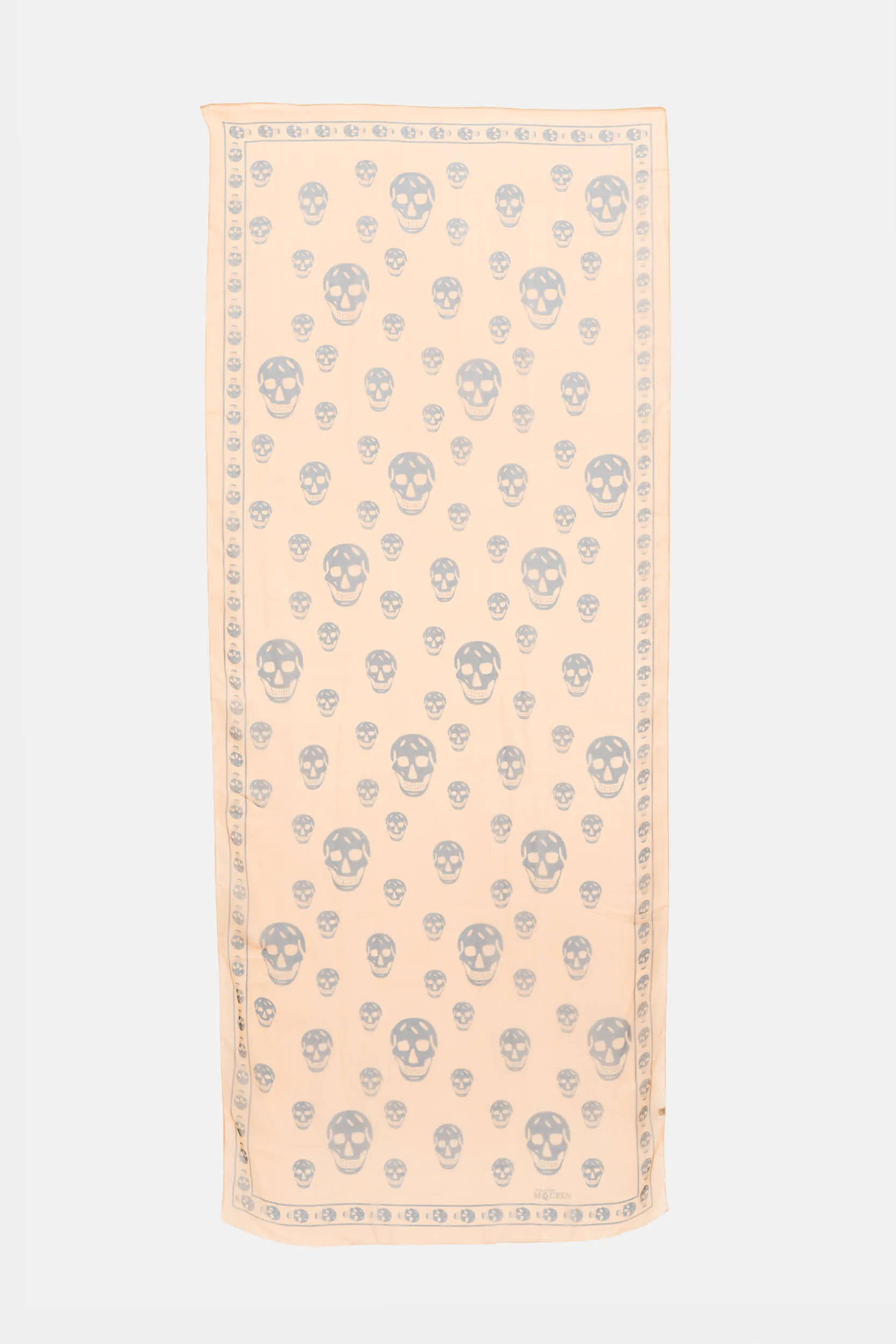 Silk Sheer Skull Scarf sold by VSP Consignment