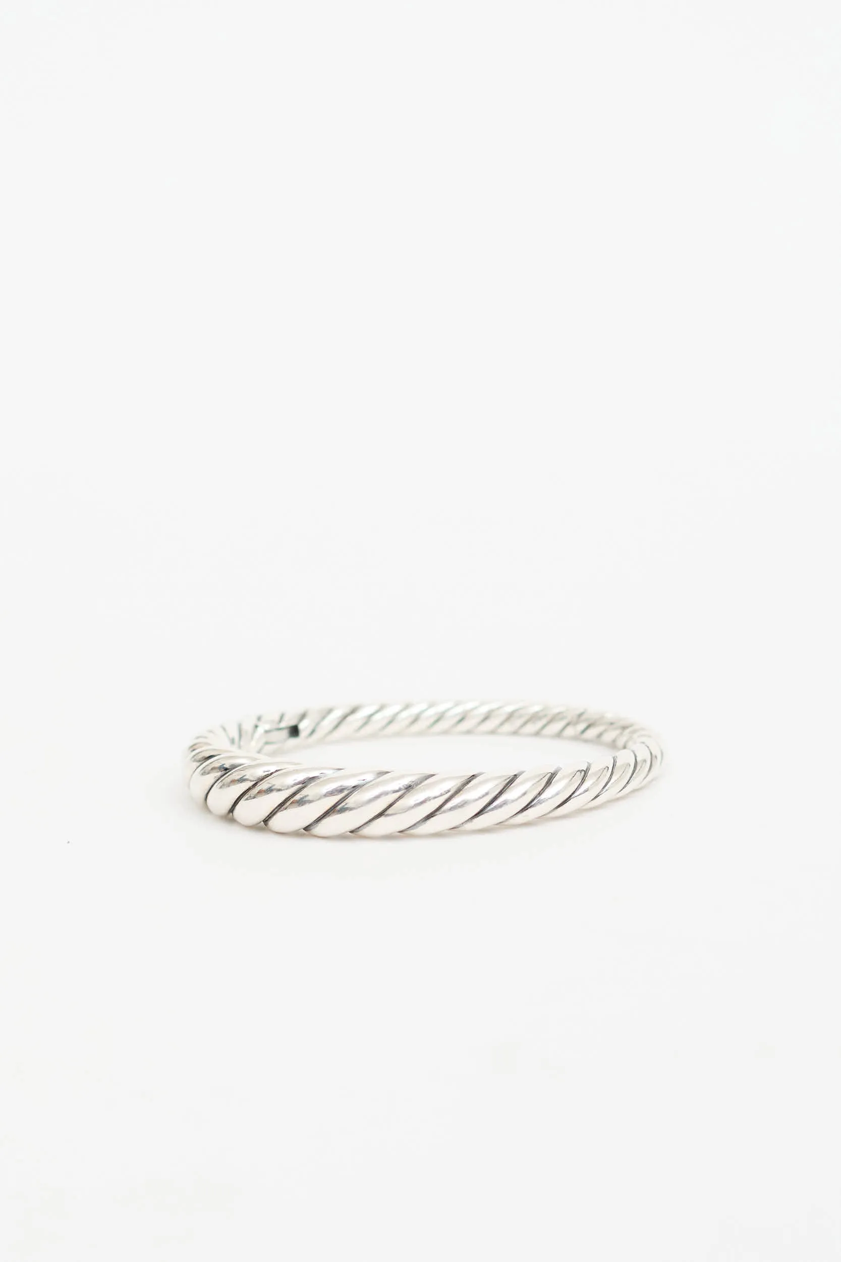 Sterling Silver Pure Form Cable Bracelet sold by VSP Consignment