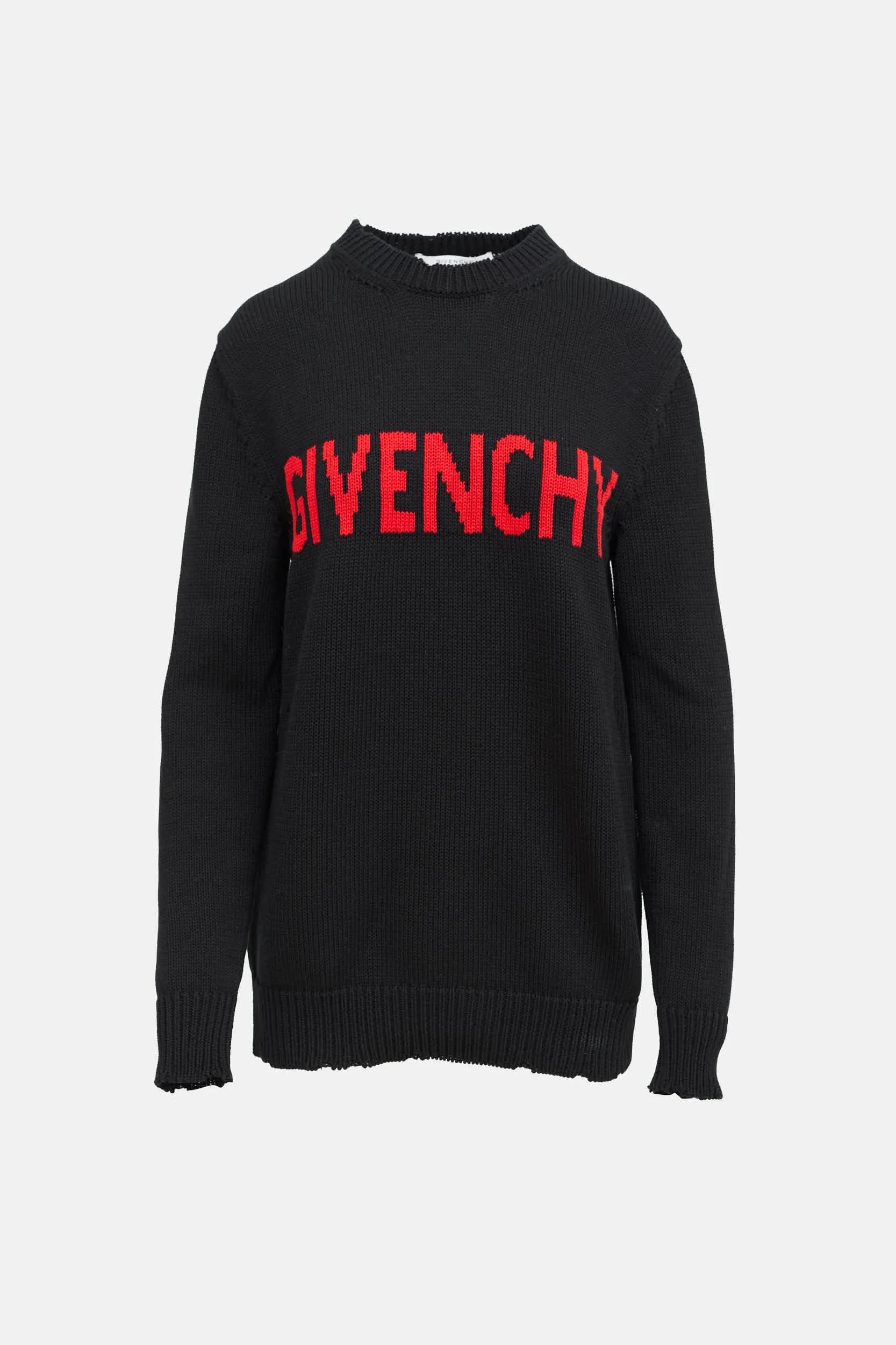 Logo Intarsia Sweater sold by VSP Consignment