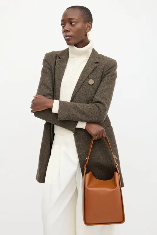 Leather Small North South Tool 2.0 Bag made by Balenciaga