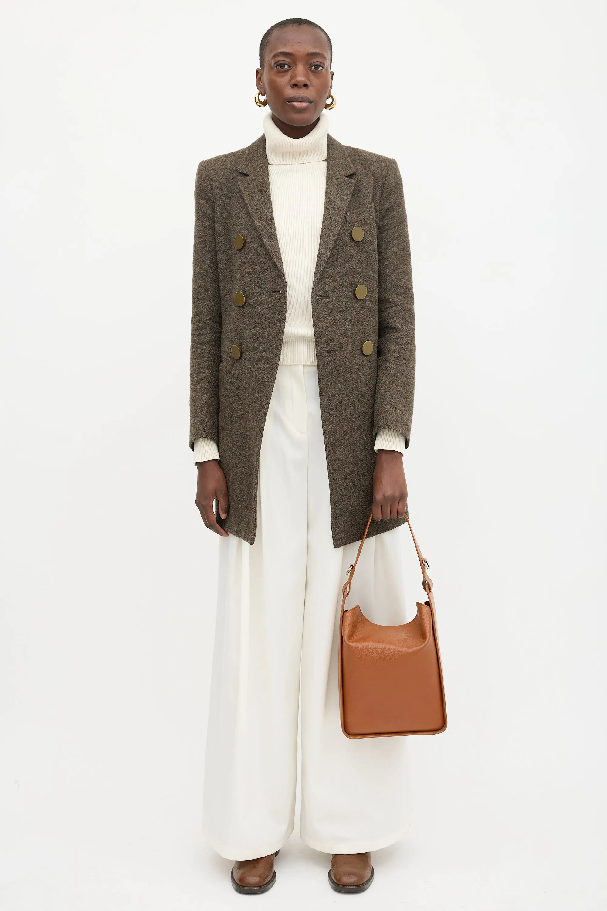 Leather Small North South Tool 2.0 Bag sold by VSP Consignment product image thumbnail 3